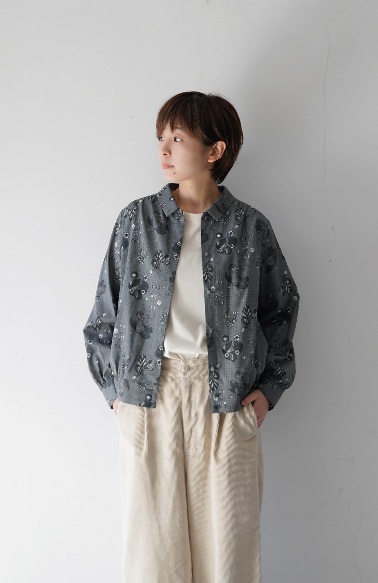 "Plant Notes" Blouse (2024 Autumn Winter Collection)