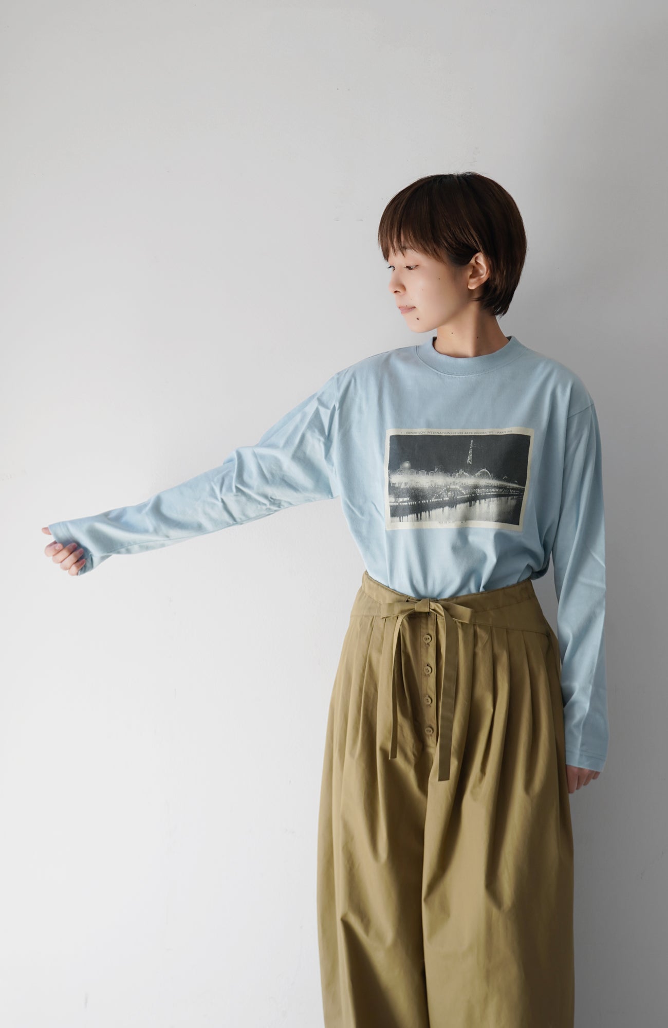 mémoire long sleeve T-shirt (2024 Autumn Winter Collection)