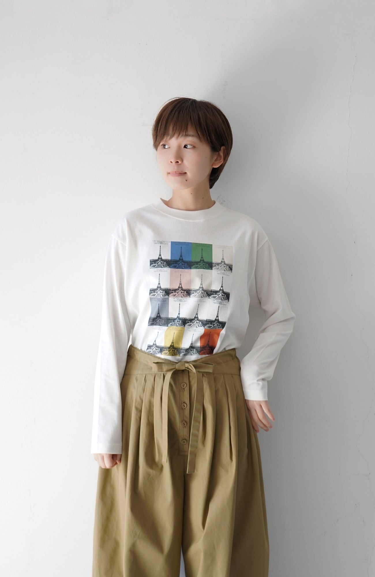 La Tour Eiffel ロングスリーブＴシャツ(2024 Autumn Winter Collection)