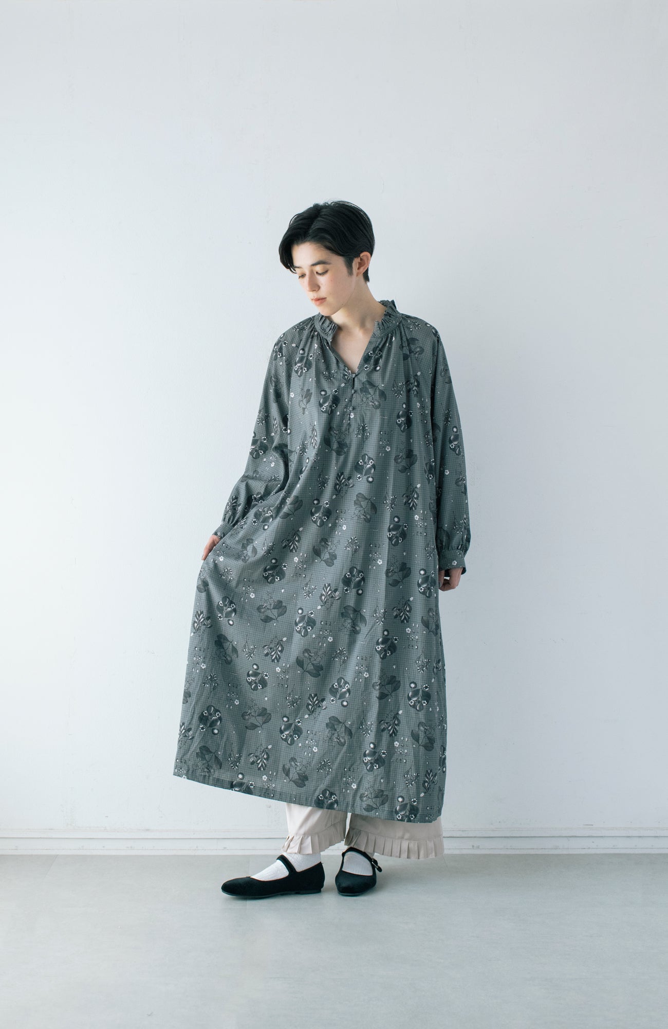 "Plant Notes" Dress (2024 Autumn Winter Collection)