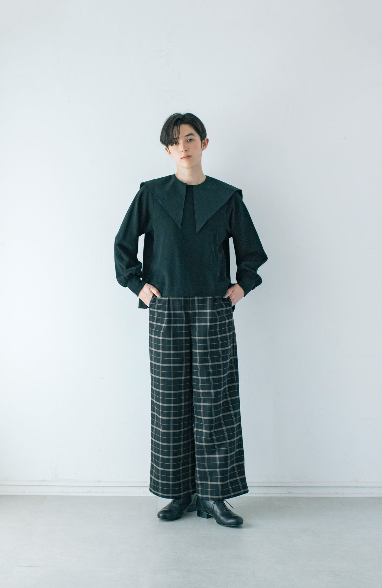 Check pants (2024 Autumn Winter Collection)