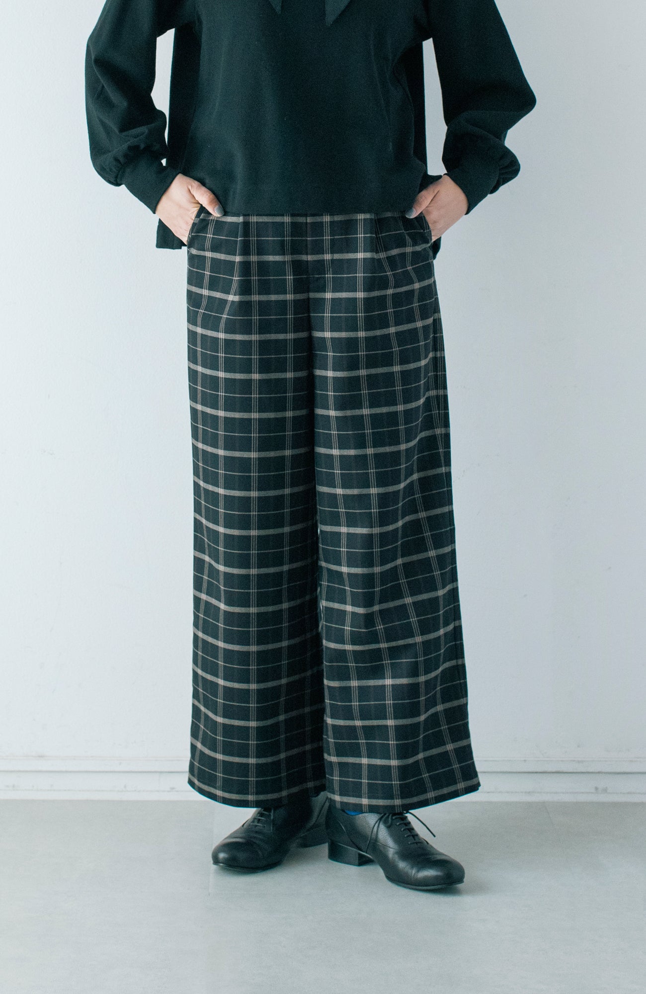 Check pants (2024 Autumn Winter Collection)