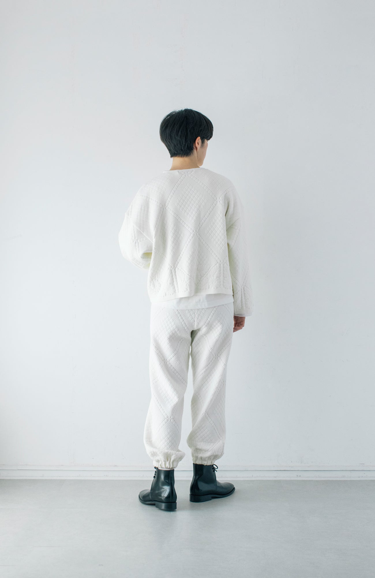 Quilted knit pants (2024 Autumn Winter Collection)