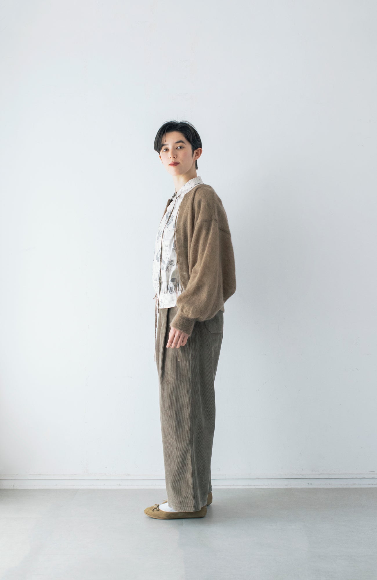 “植物ノート"ブラウス(2024 Autumn Winter Collection)