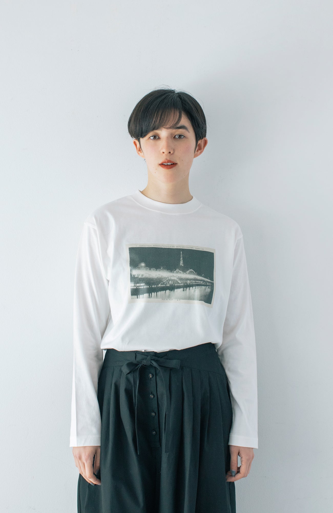 mémoire ロングスリーブＴシャツ(2024 Autumn Winter Collection)