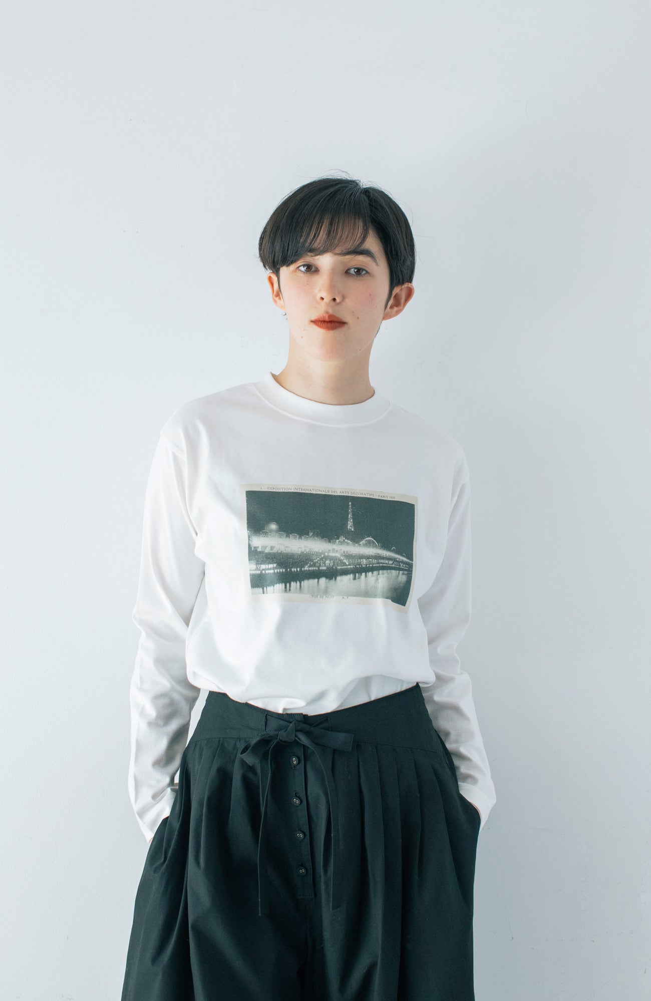 mémoire ロングスリーブＴシャツ(2024 Autumn Winter Collection)