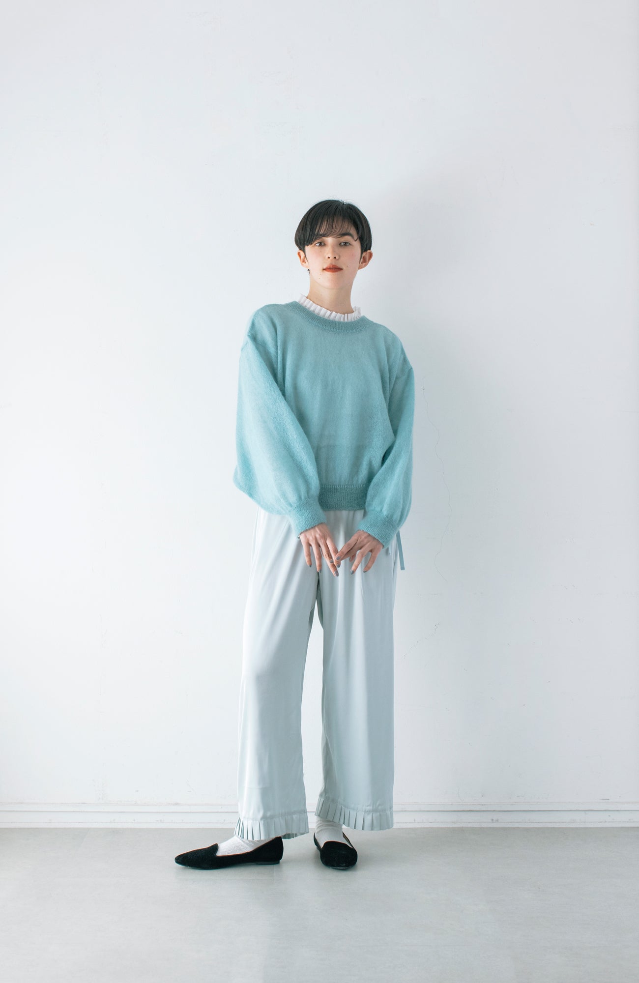 Kid Mohair 2-way Knit (2024 Autumn Winter Collection)