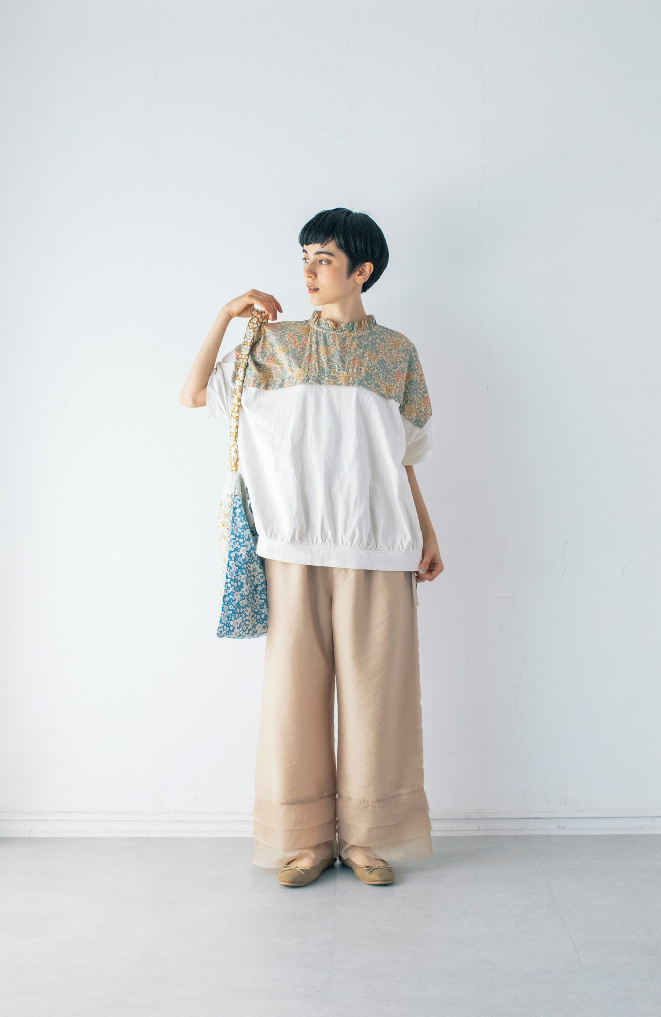 LIBERTY PRINT2wayバッグ(2024 Spring Collection)