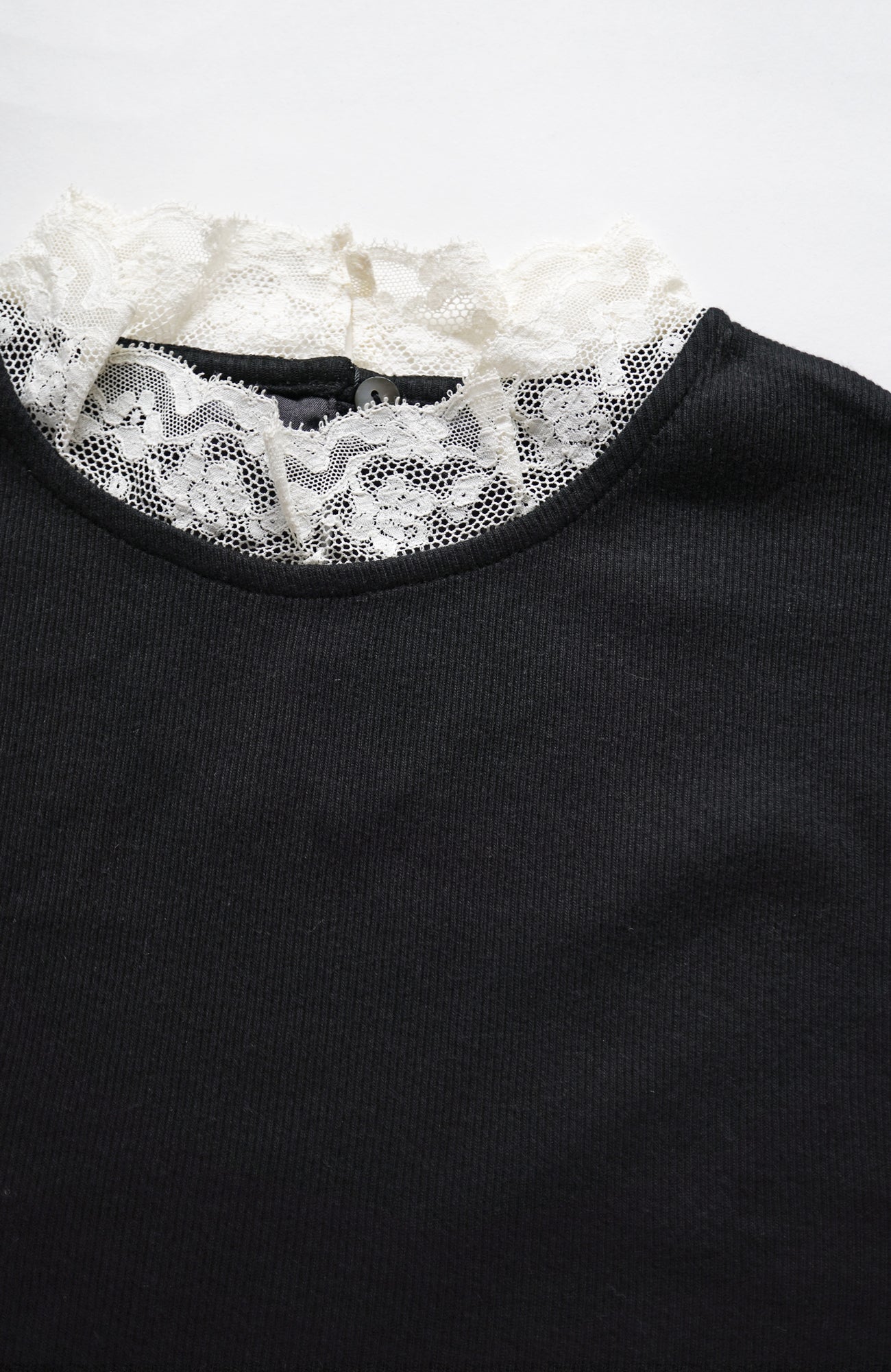 モックネックレーステレコノースリーブ(2025 Spring Collection)