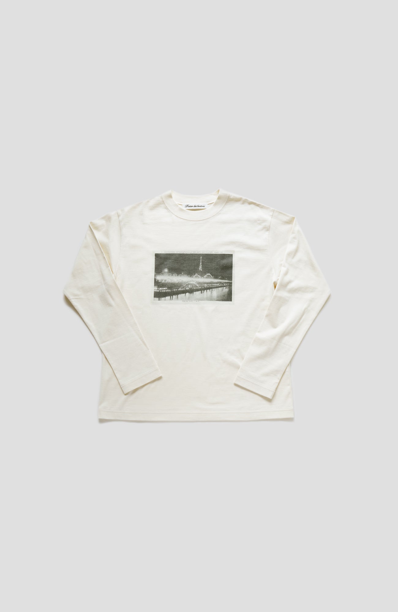 mémoire long sleeve T-shirt (2024 Autumn Winter Collection)