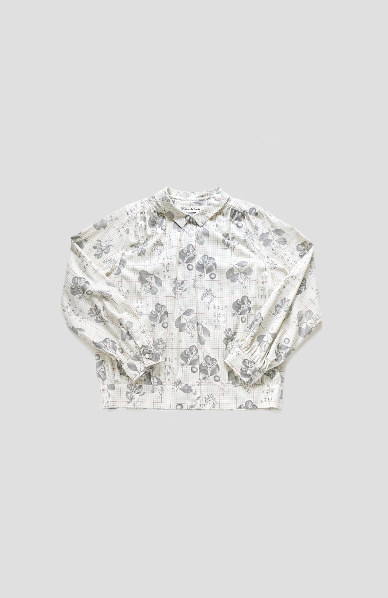 "Plant Notes" Blouse (2024 Autumn Winter Collection)