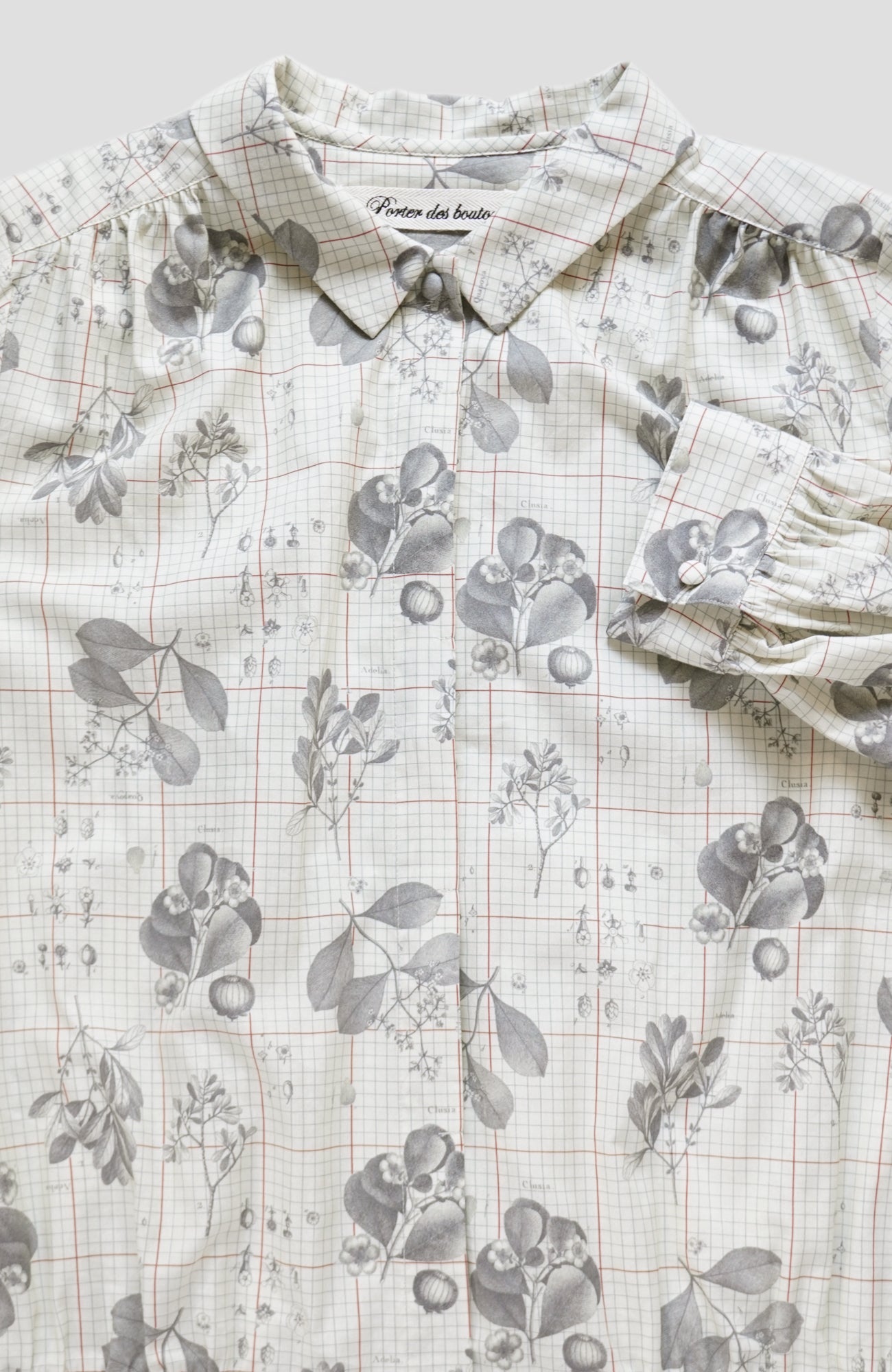 "Plant Notes" Blouse (2024 Autumn Winter Collection)