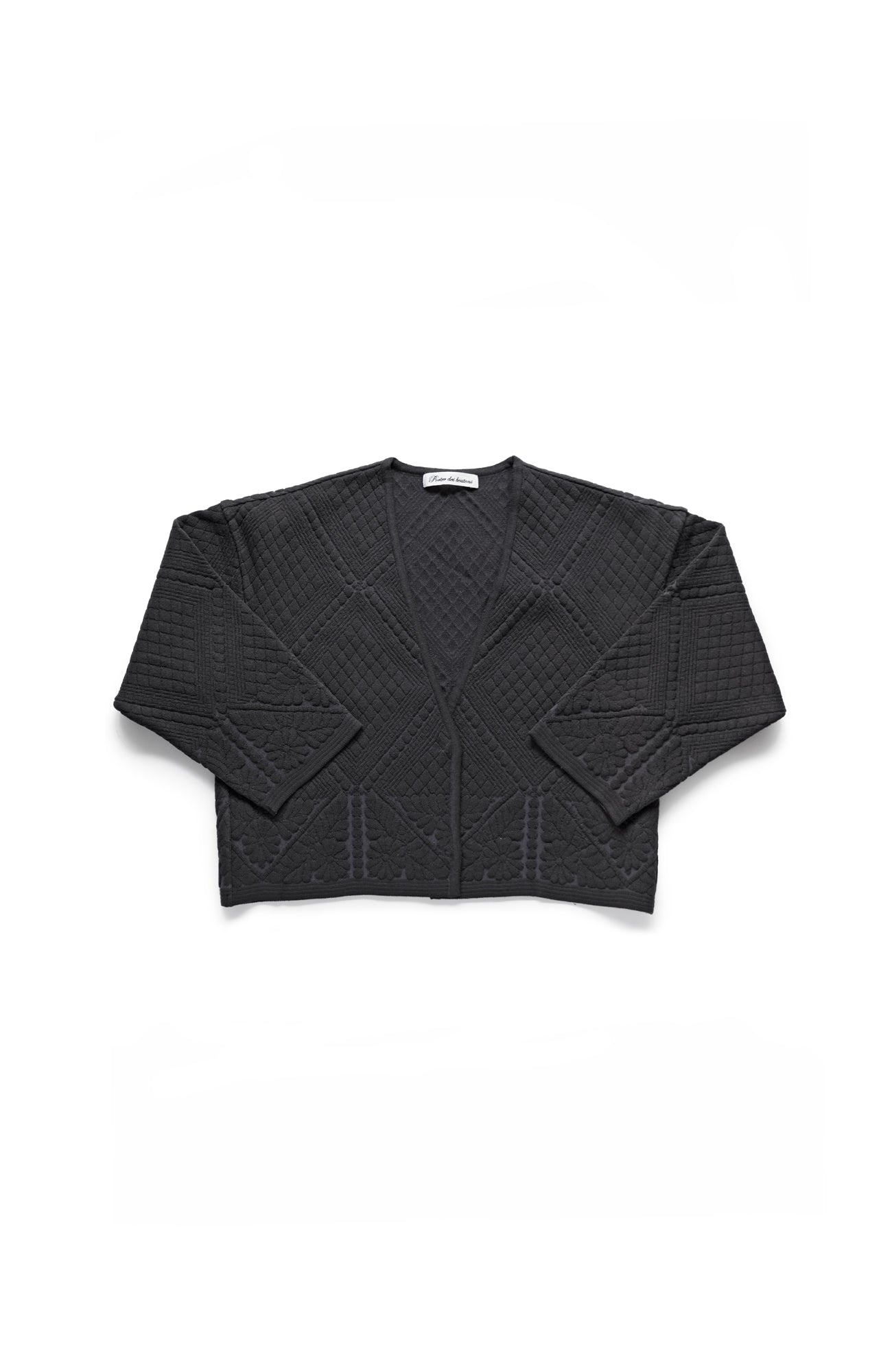 Quilted knit jacket (2024 Autumn Winter Collection)