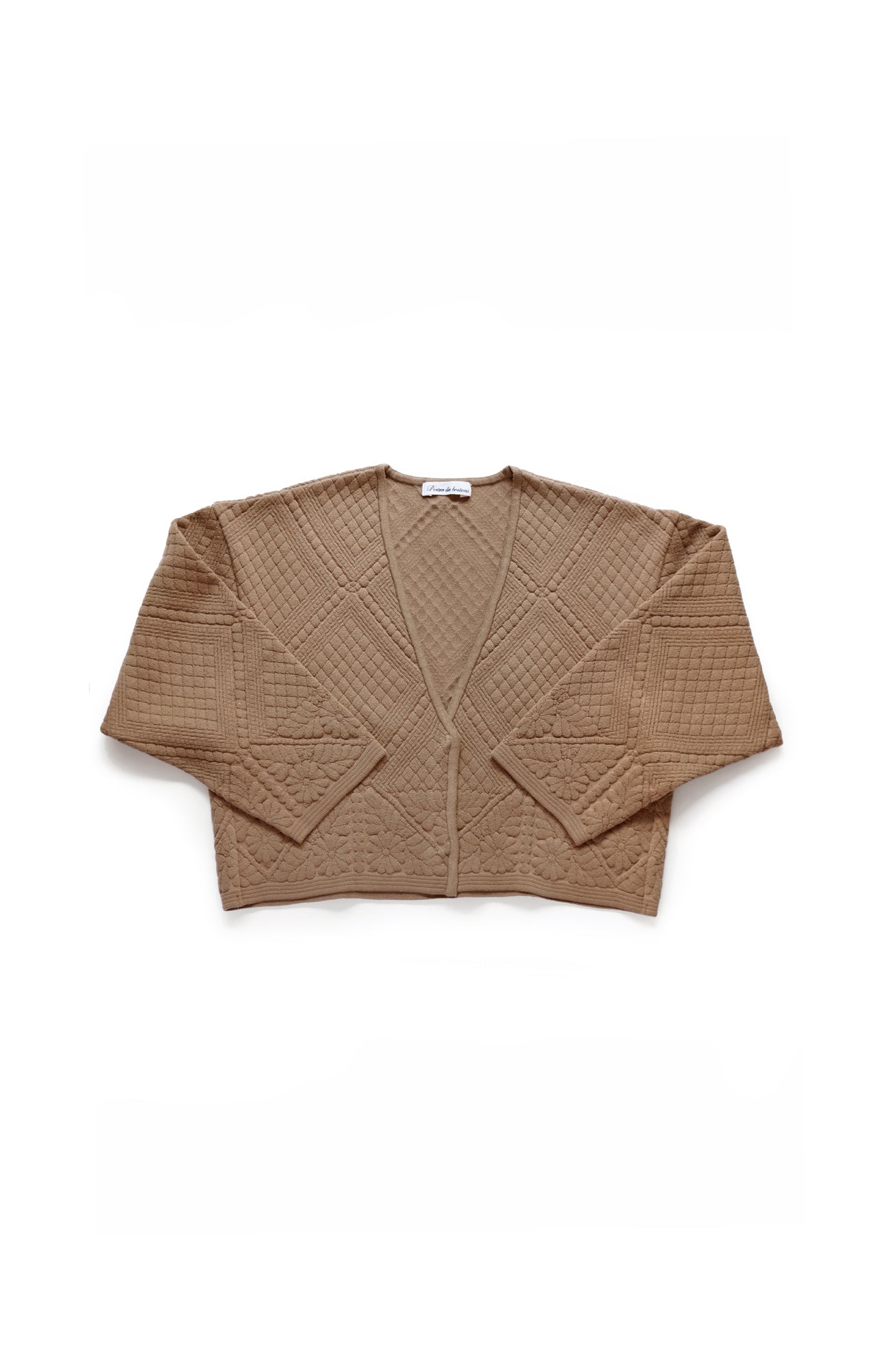 Quilted knit jacket (2024 Autumn Winter Collection)