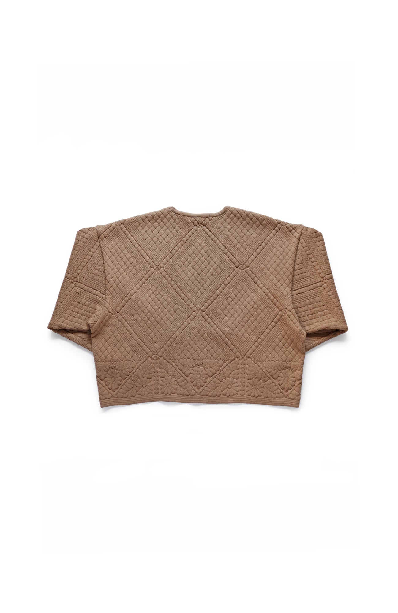 Quilted knit jacket (2024 Autumn Winter Collection)