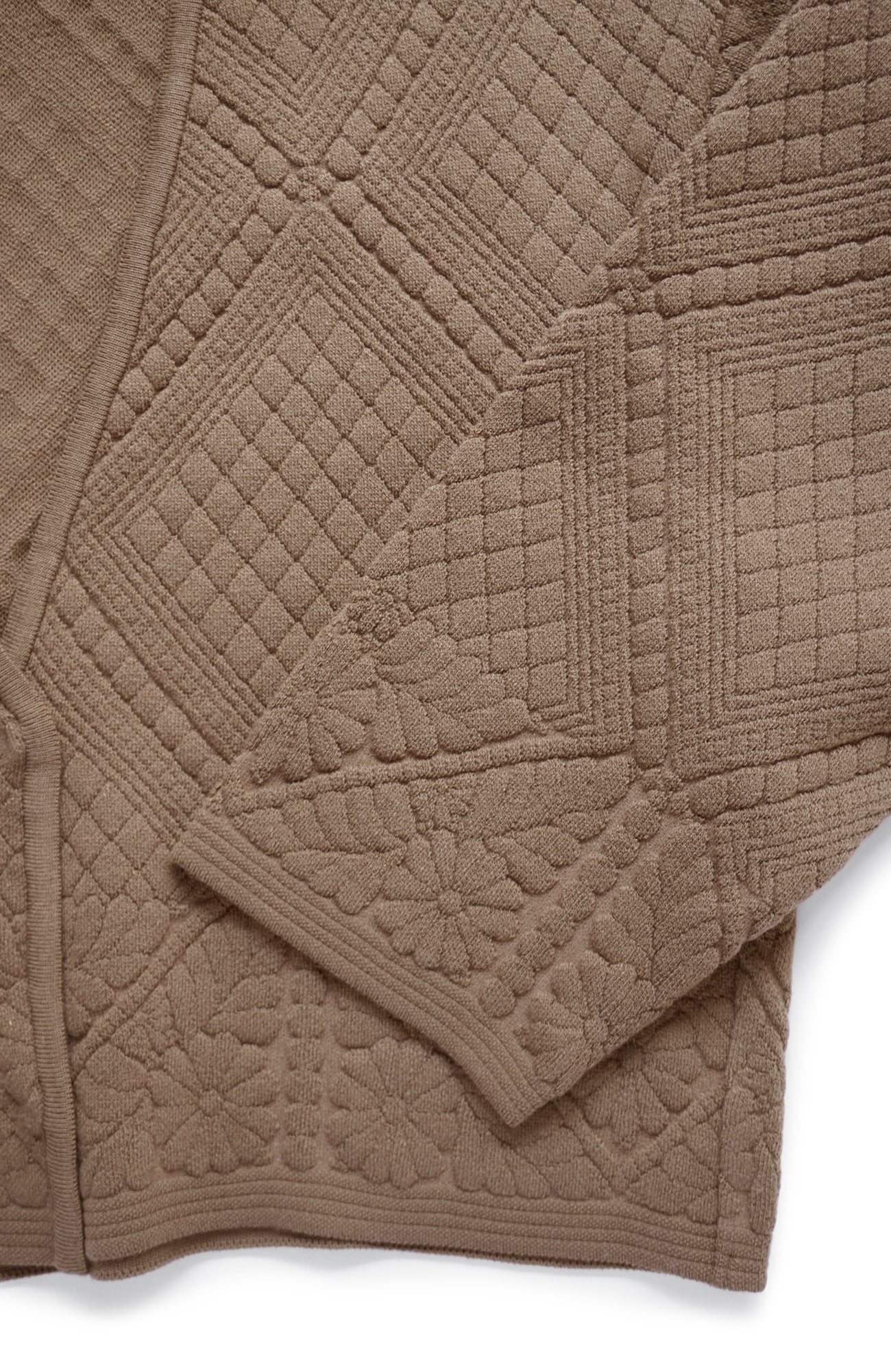 Quilted knit jacket (2024 Autumn Winter Collection)