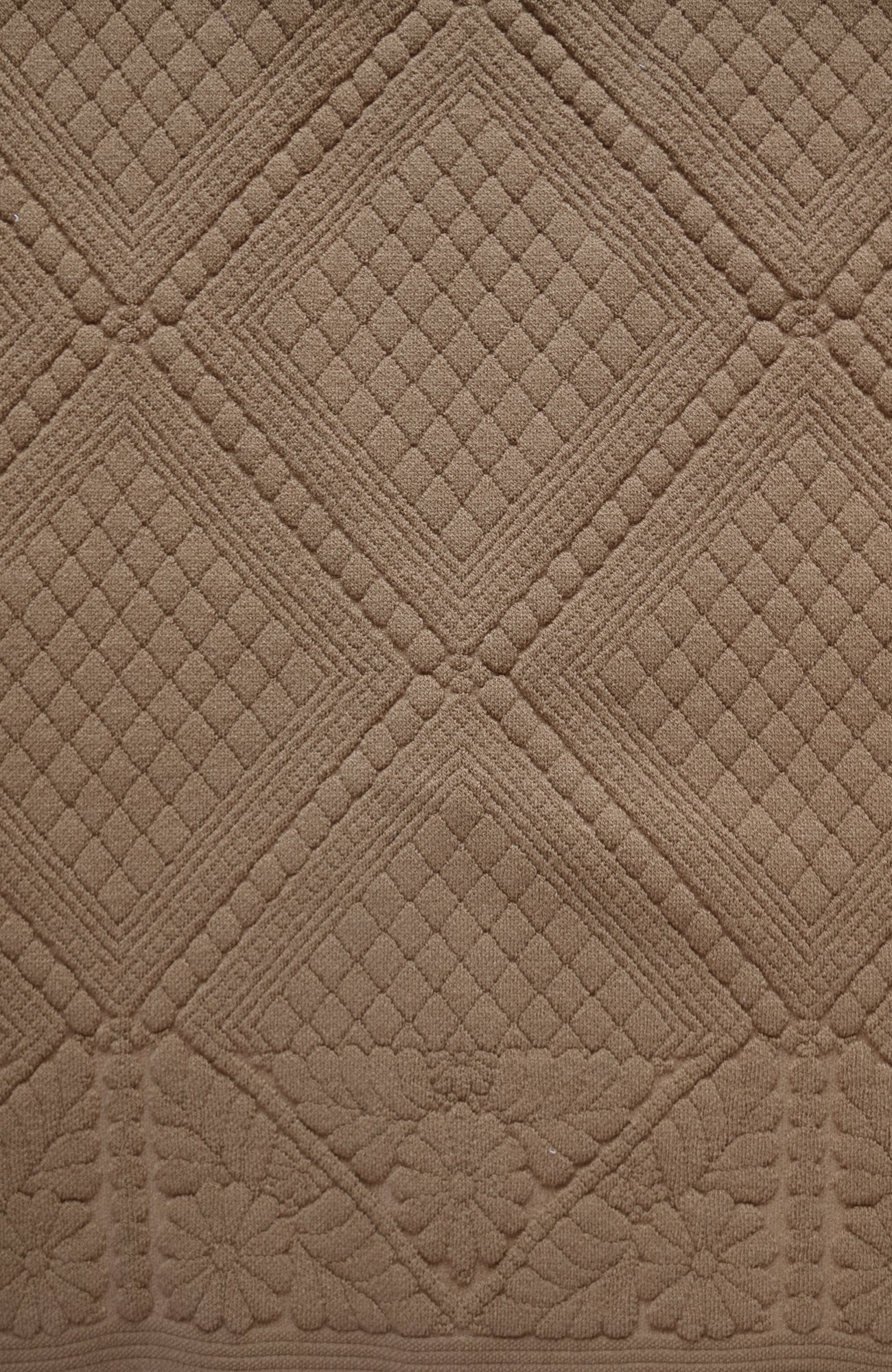 Quilted knit vest (2024 Autumn Winter Collection)