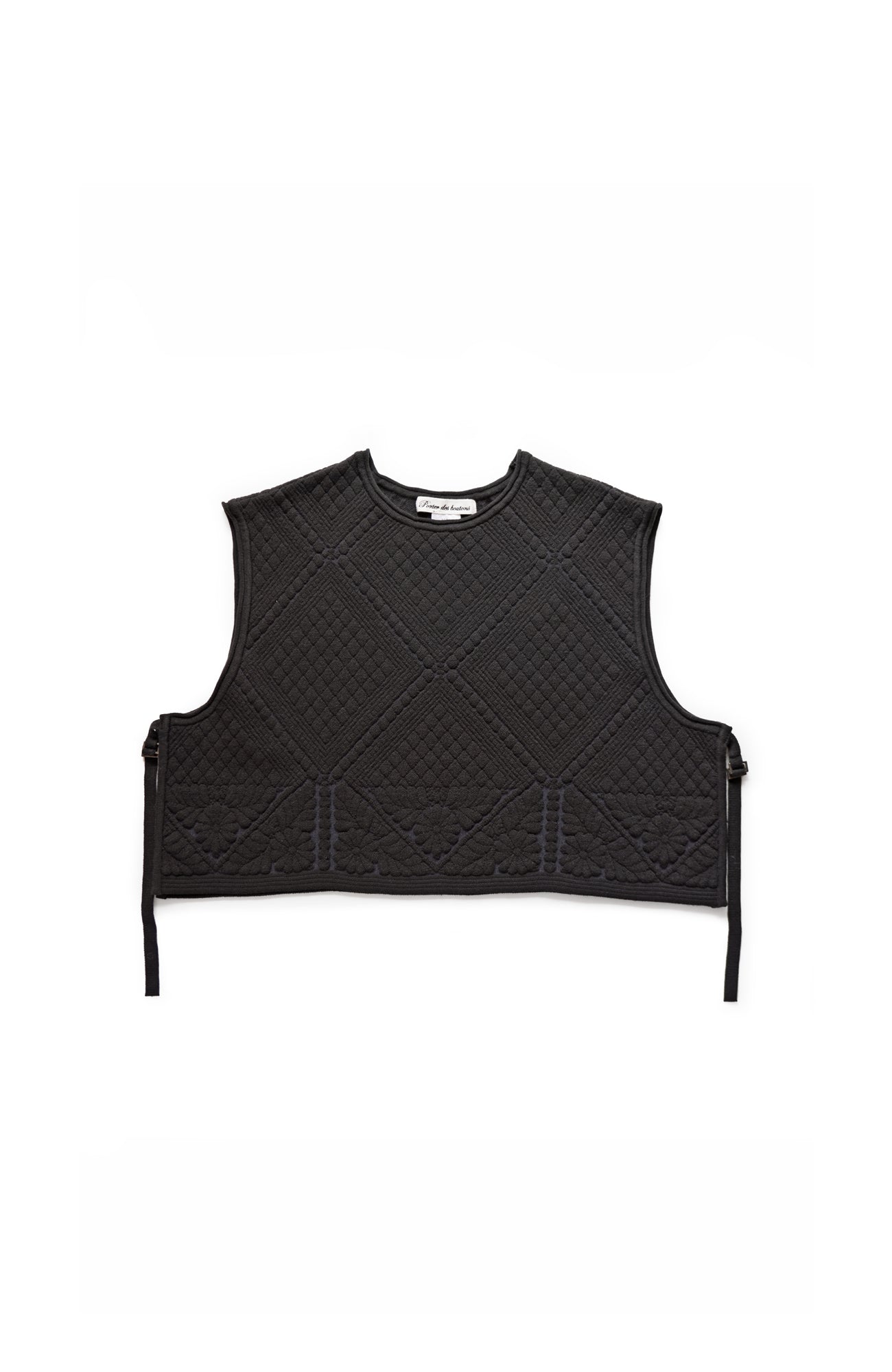 Quilted knit vest (2024 Autumn Winter Collection)