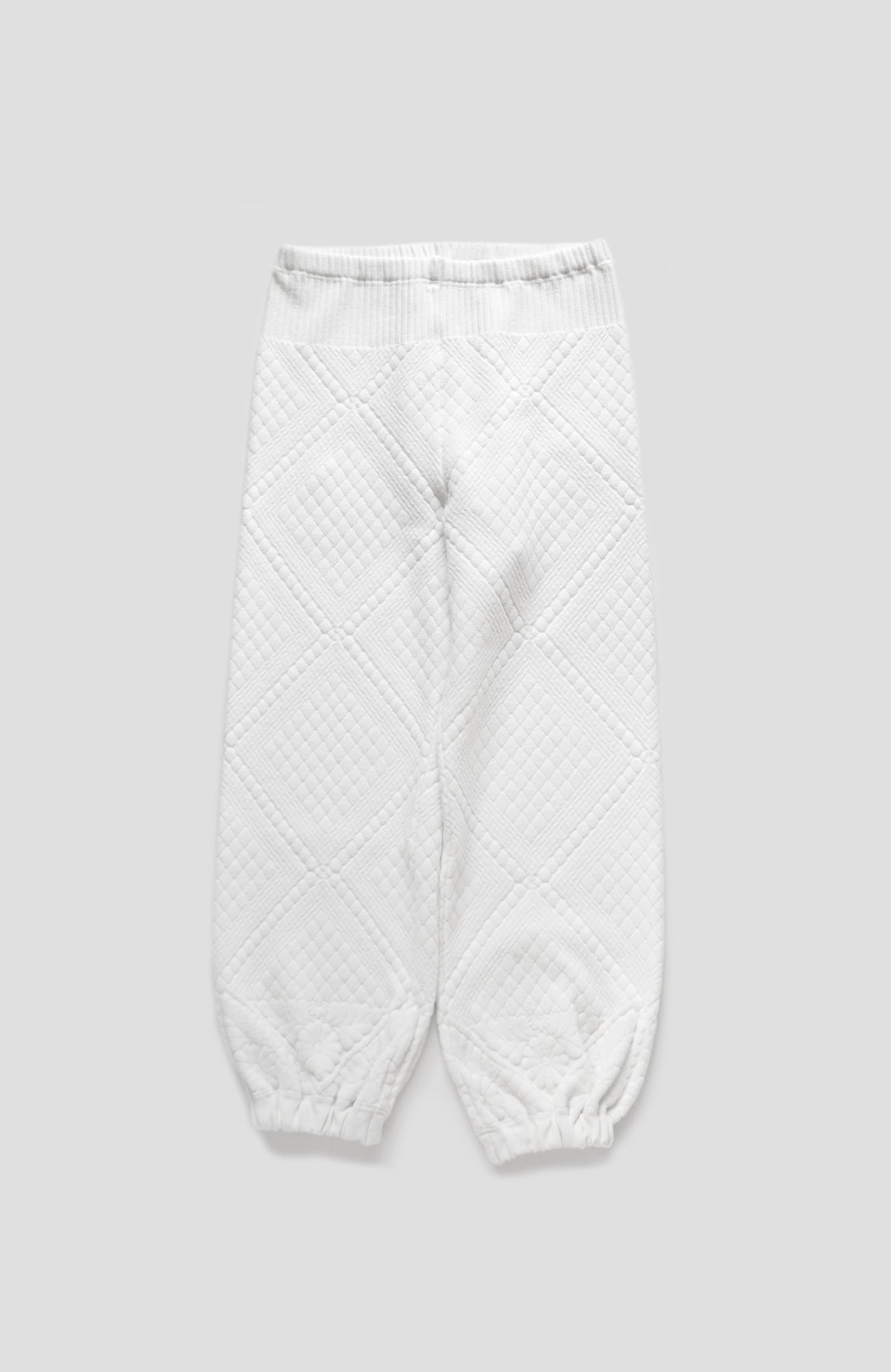 Quilted knit pants (2024 Autumn Winter Collection)