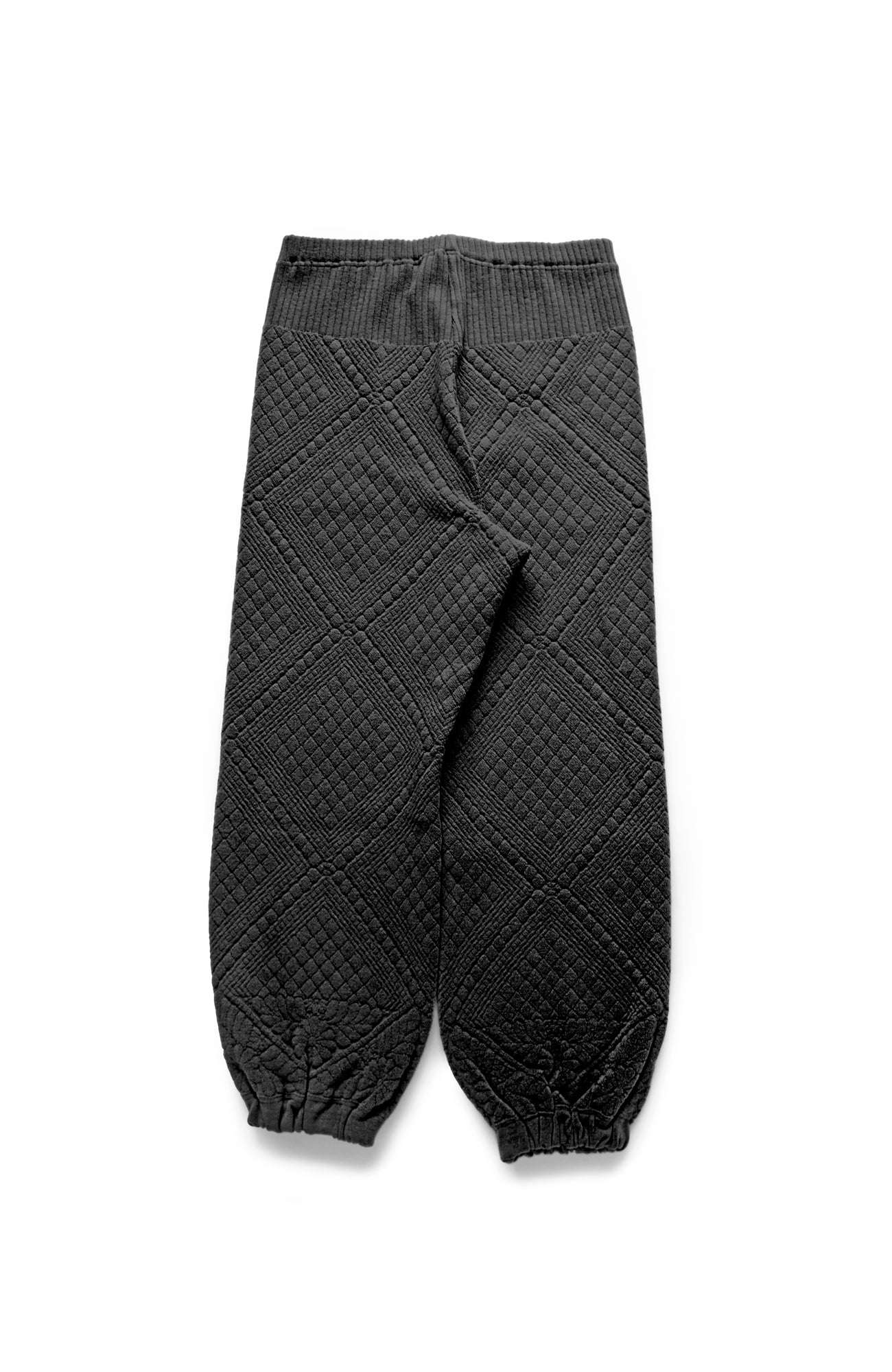 Quilted knit pants (2024 Autumn Winter Collection)