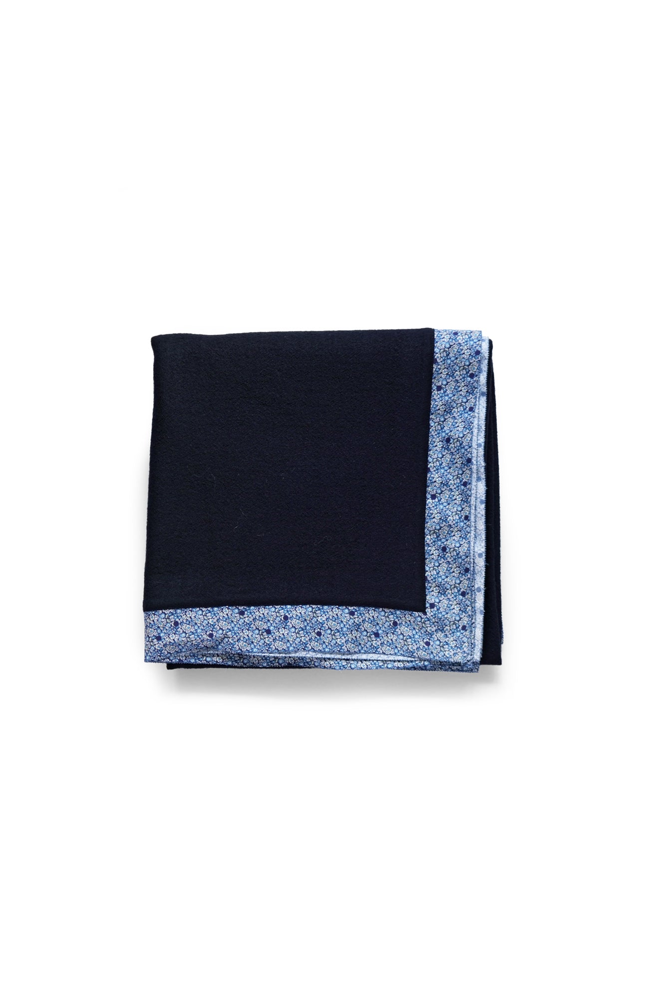 LIBERTY PRINT Trimmed Square Stole (2024 Autumn Winter Collection)