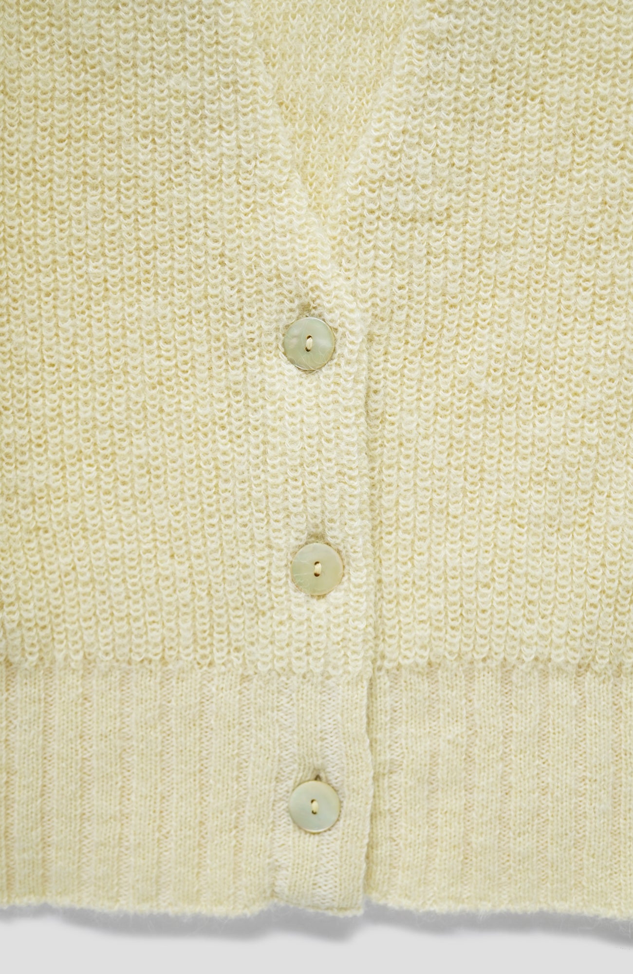 Shaggy knit cardigan (2024-25 Winter &amp; Pre-Spring Collection)