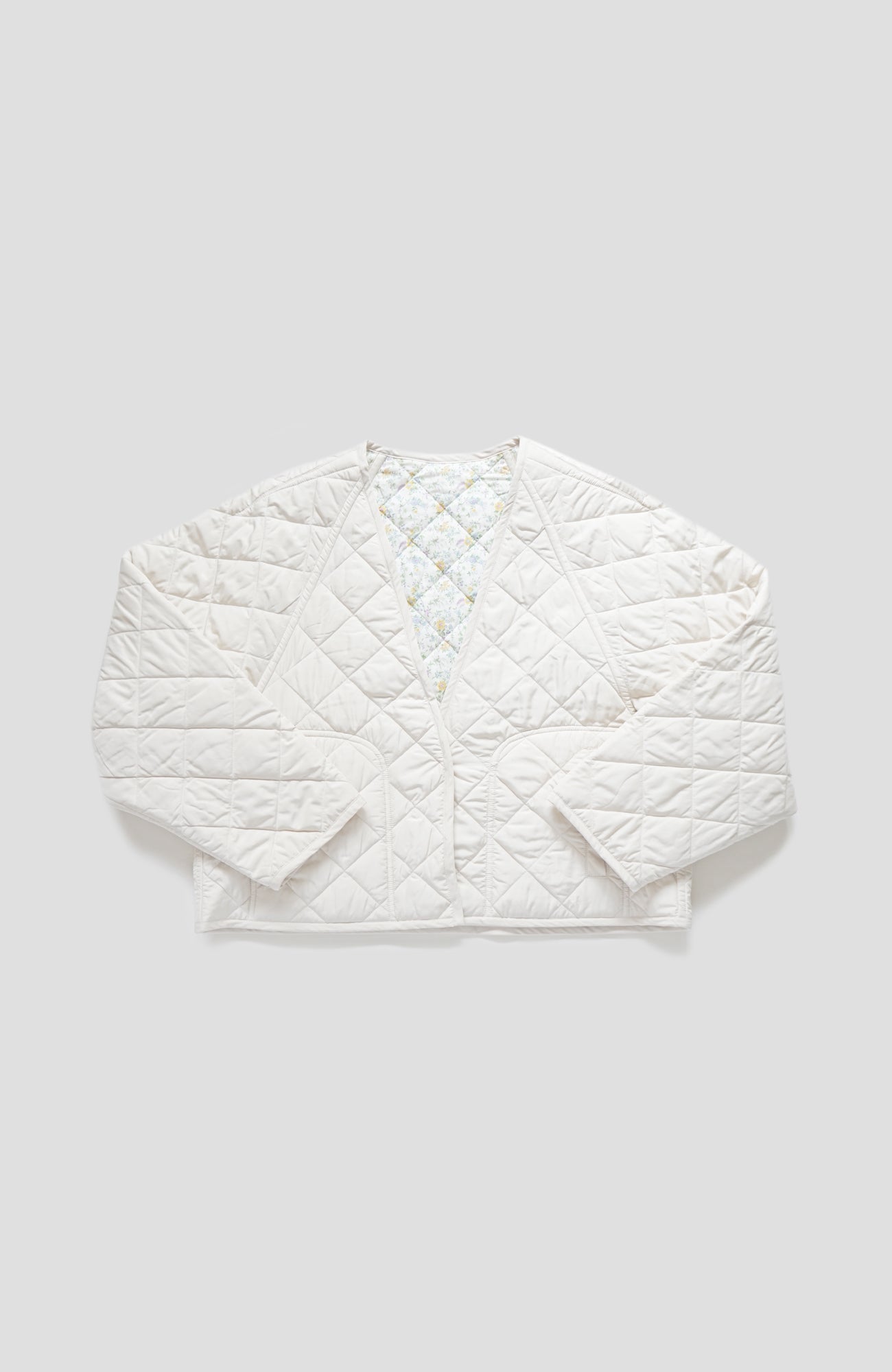 Reversible quilted jacket (2024-25 Winter &amp; Pre-Spring Collection)