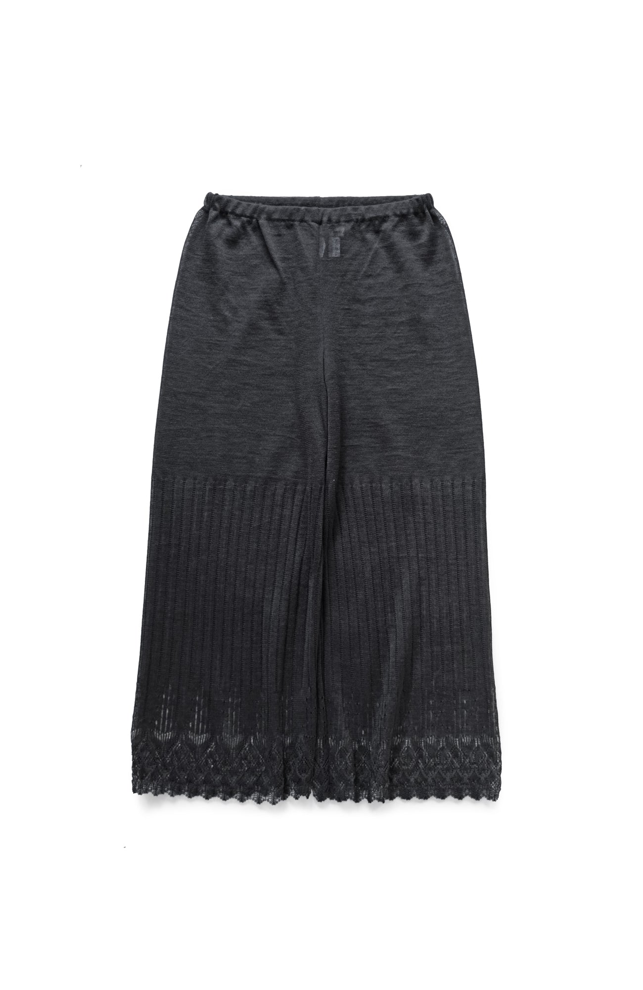 オーガニックラミーニットパンツ(2026 Spring Collection)