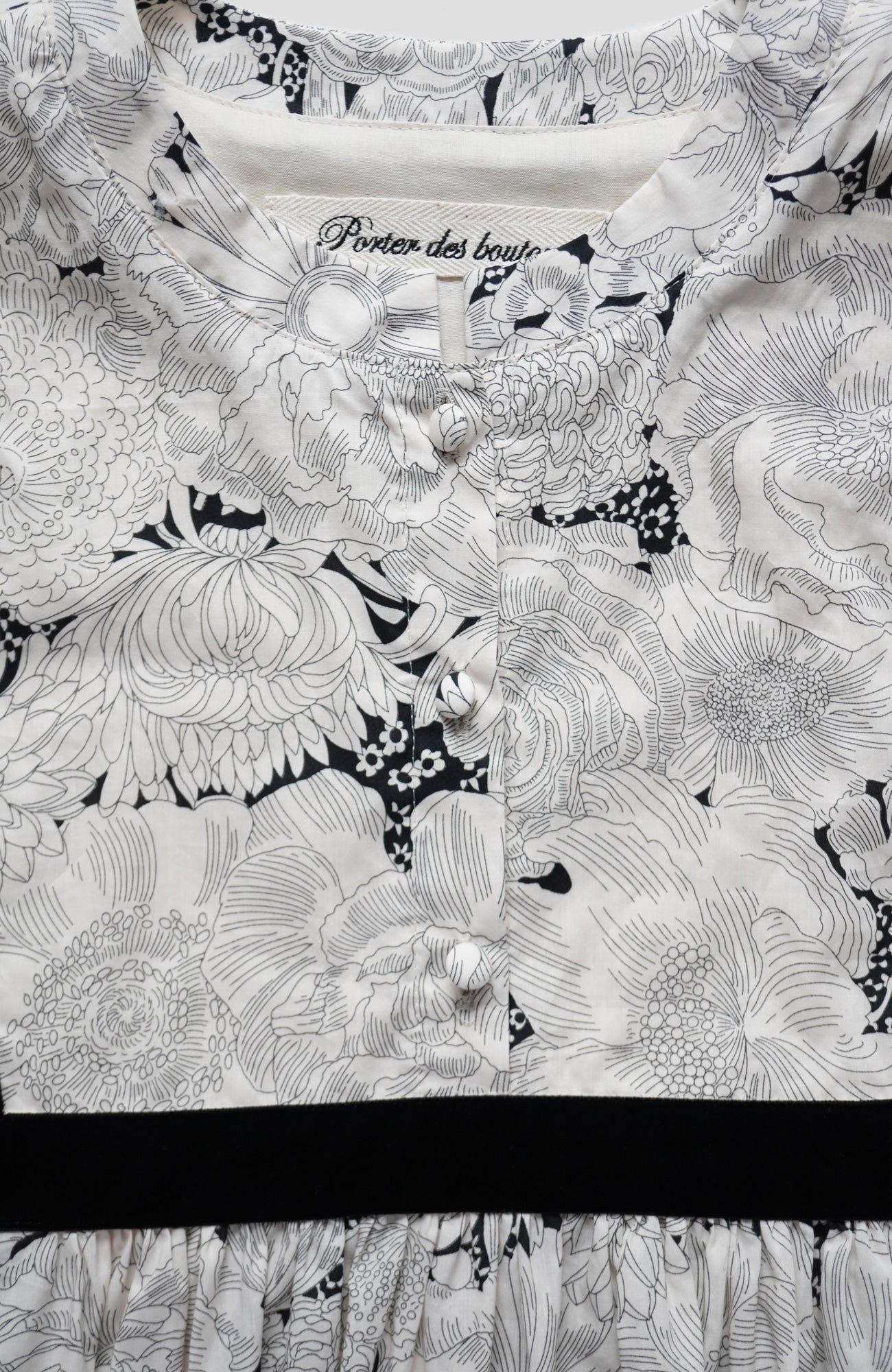 LIBERTY PRINT DRESS (2025 Autumn &amp; Winter Collection)