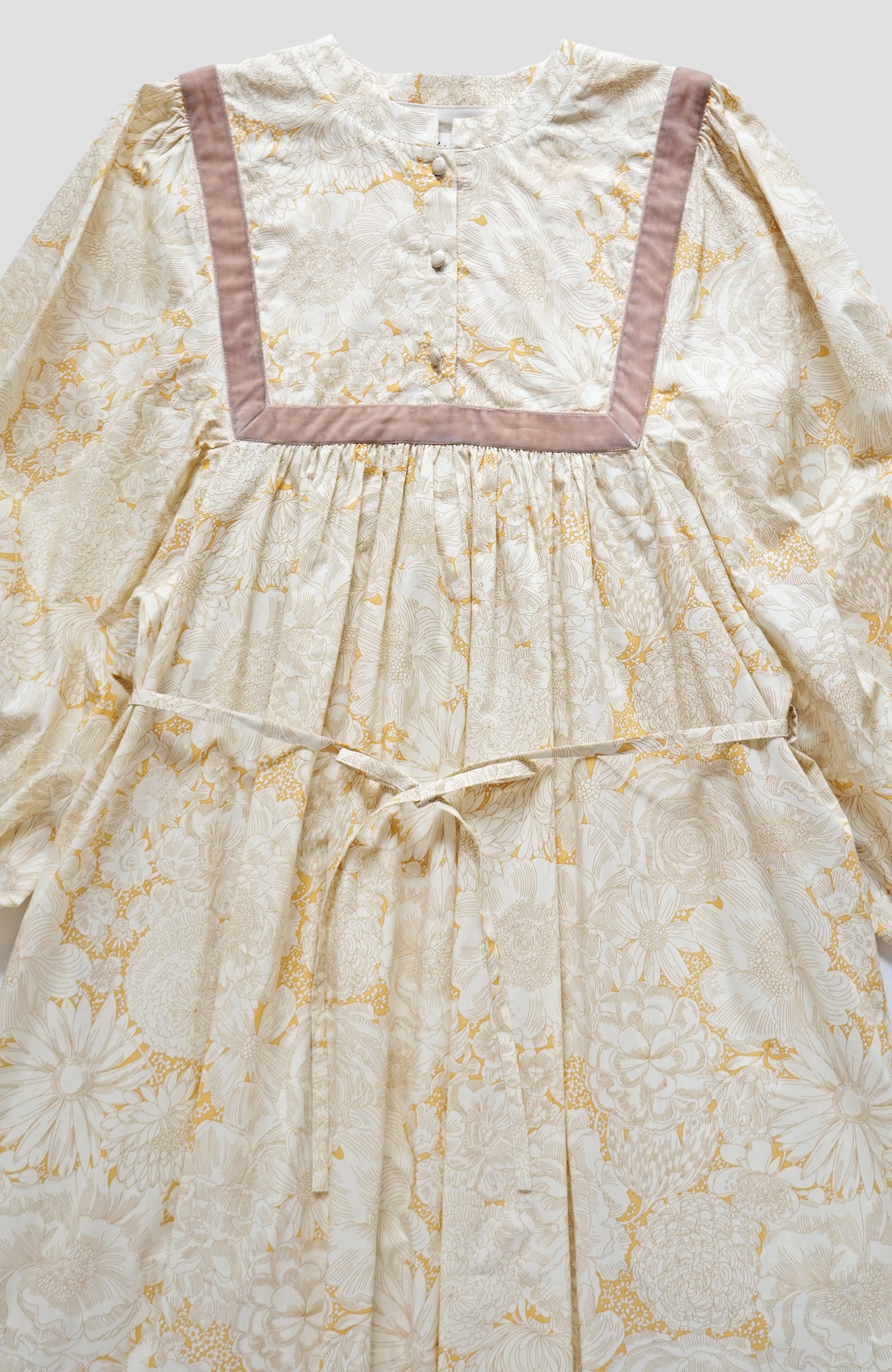 LIBERTY PRINT DRESS (2025 Autumn &amp; Winter Collection)
