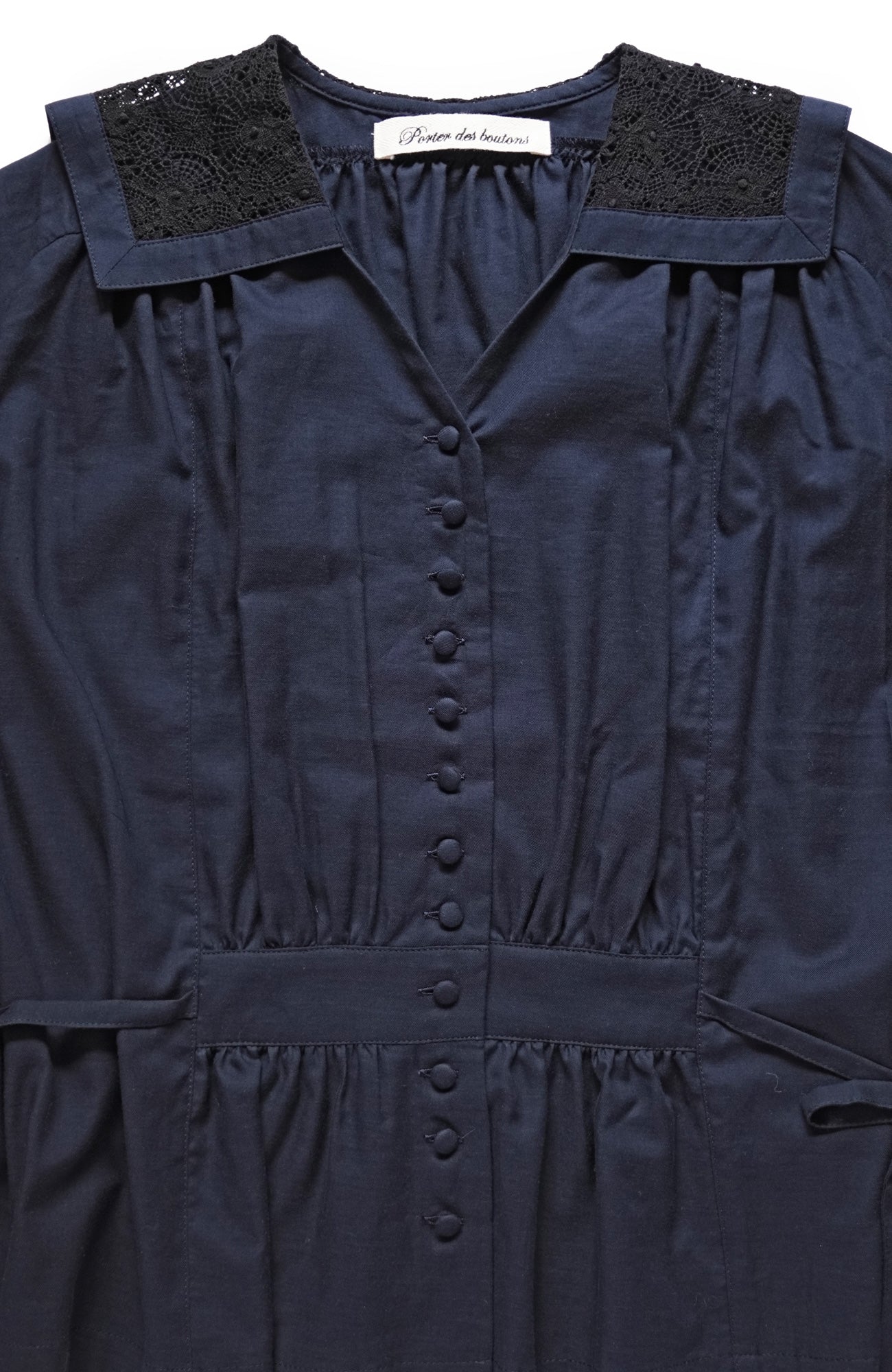 Lace Sailor Collar Blouse (2025 Autumn &amp; Winter Collection)