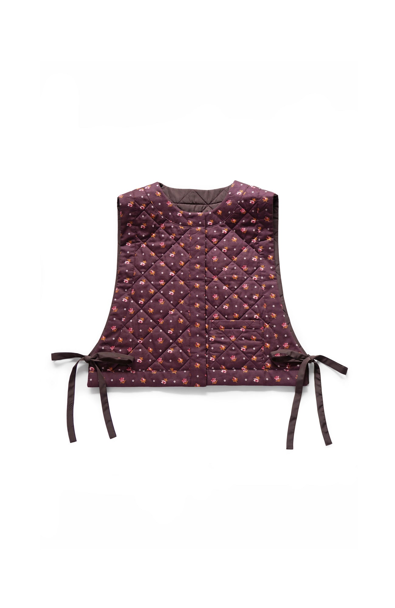 LIBERTY PRINTリバーシブルキルティングベスト(2025 Autumn & Winter Collection)