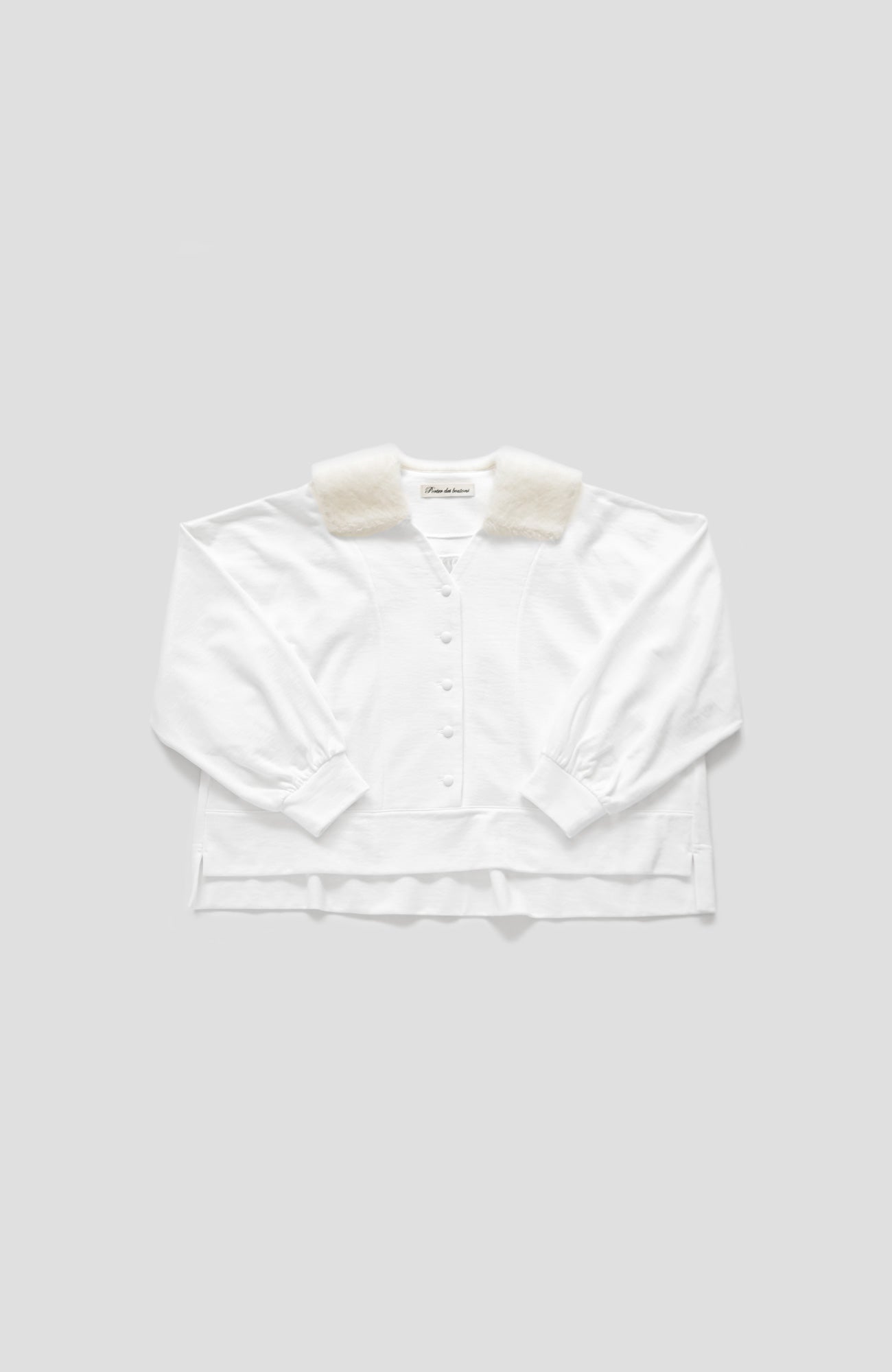 Shaggy Sailor Collar Pullover (2025 Autumn &amp; Winter Collection)