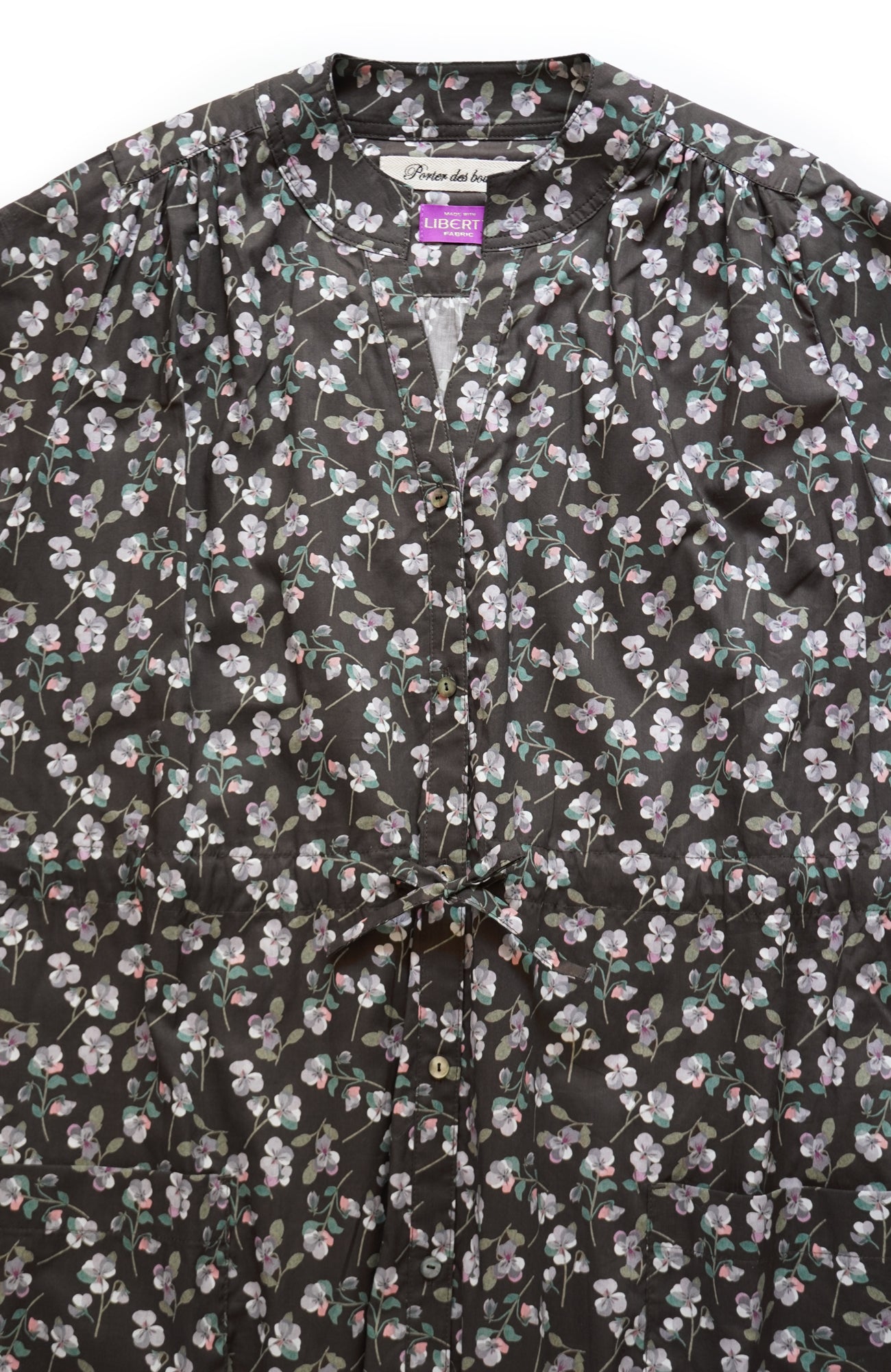 LIBERTY PRINTシャツドレス(2025-2026 Winter & Pre-spring Collection)