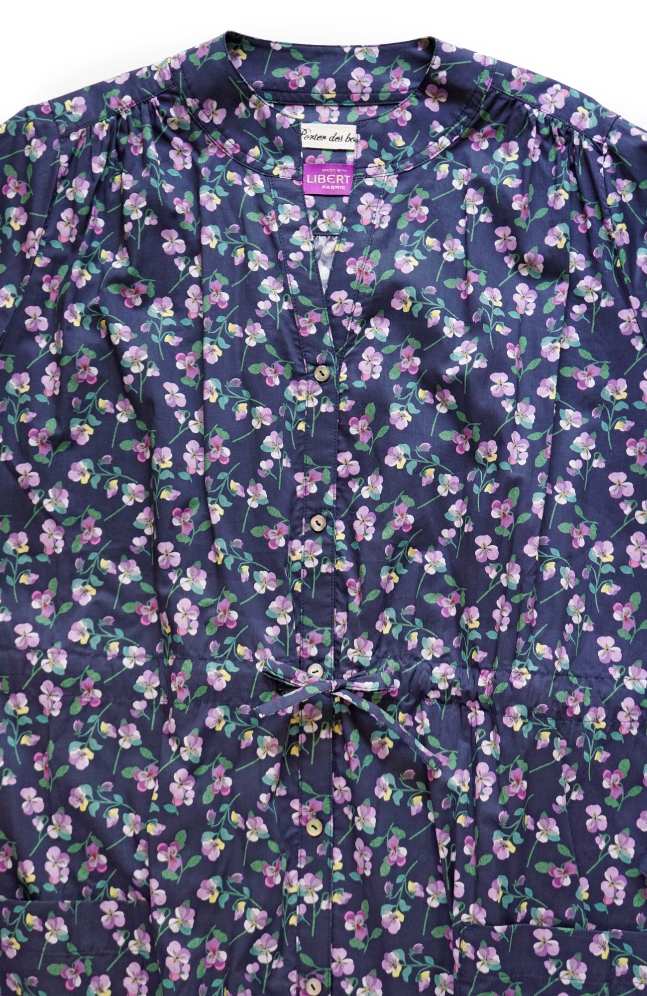 LIBERTY PRINTシャツドレス(2025-2026 Winter & Pre-spring Collection)