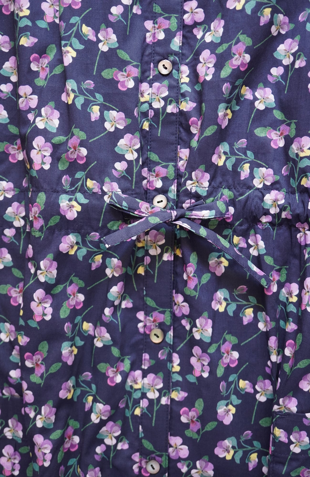 LIBERTY PRINTシャツドレス(2025-2026 Winter & Pre-spring Collection)