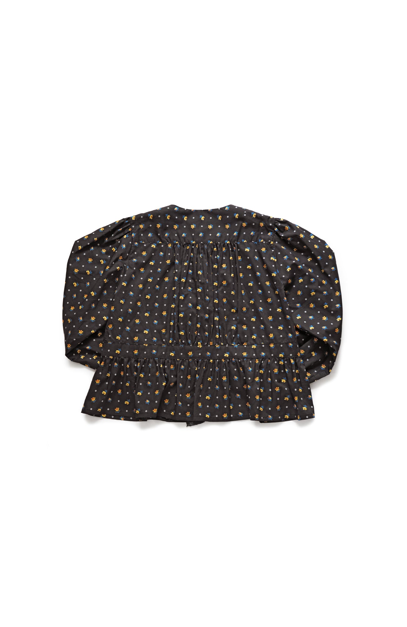 LIBERTY PRINTフロントフリルブラウス(2025-2026 Winter & Pre-spring Collection)