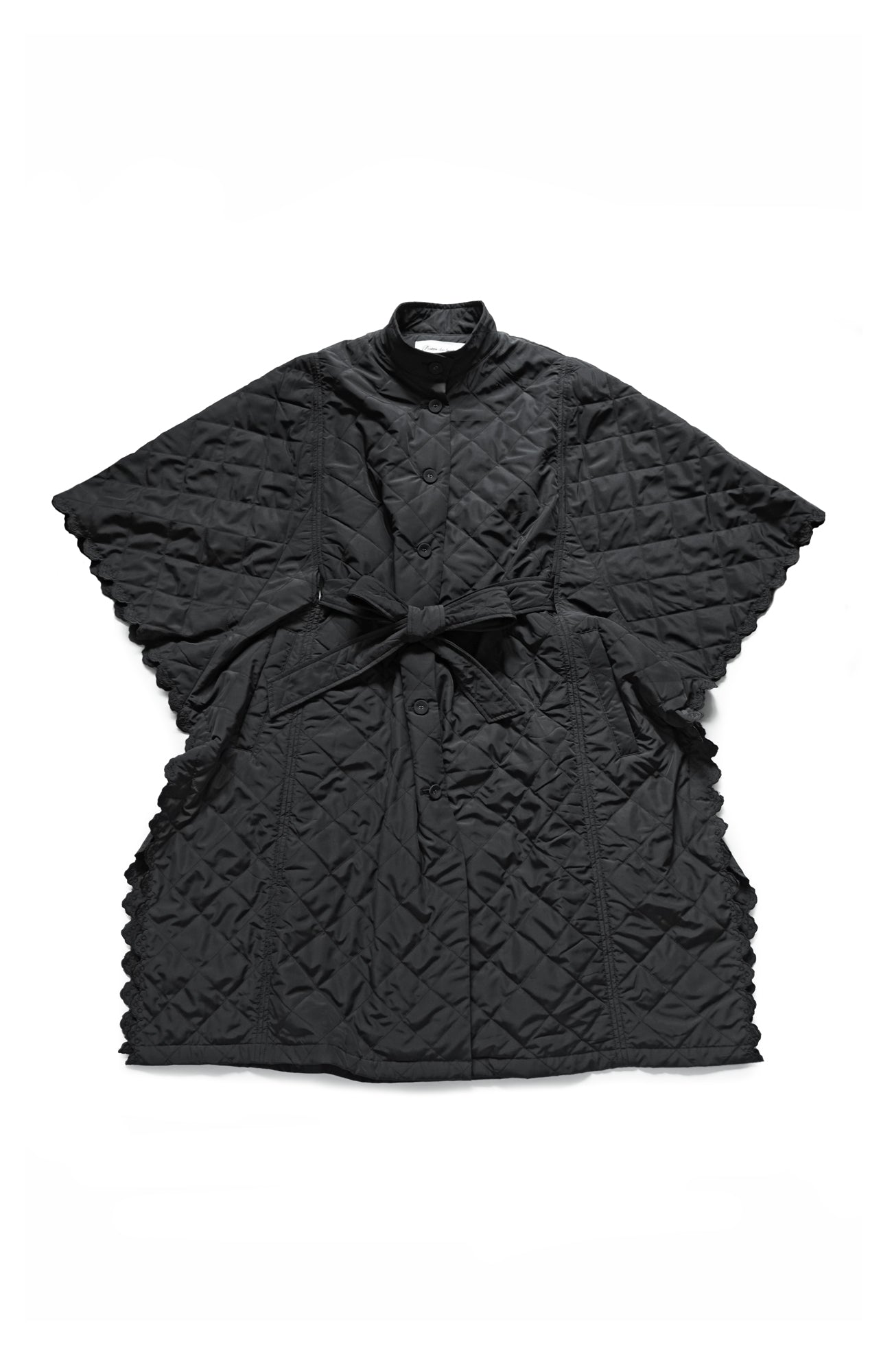 キルティングスカラップポンチョコート(2025-2026 Winter & Pre-spring Collection)