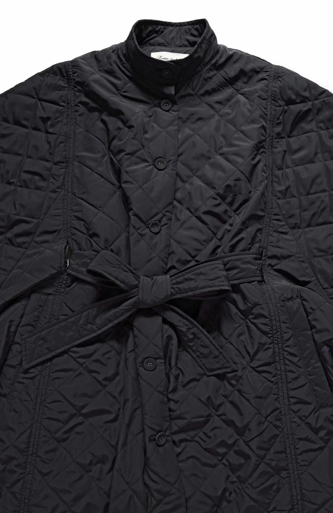 キルティングスカラップポンチョコート(2025-2026 Winter & Pre-spring Collection)