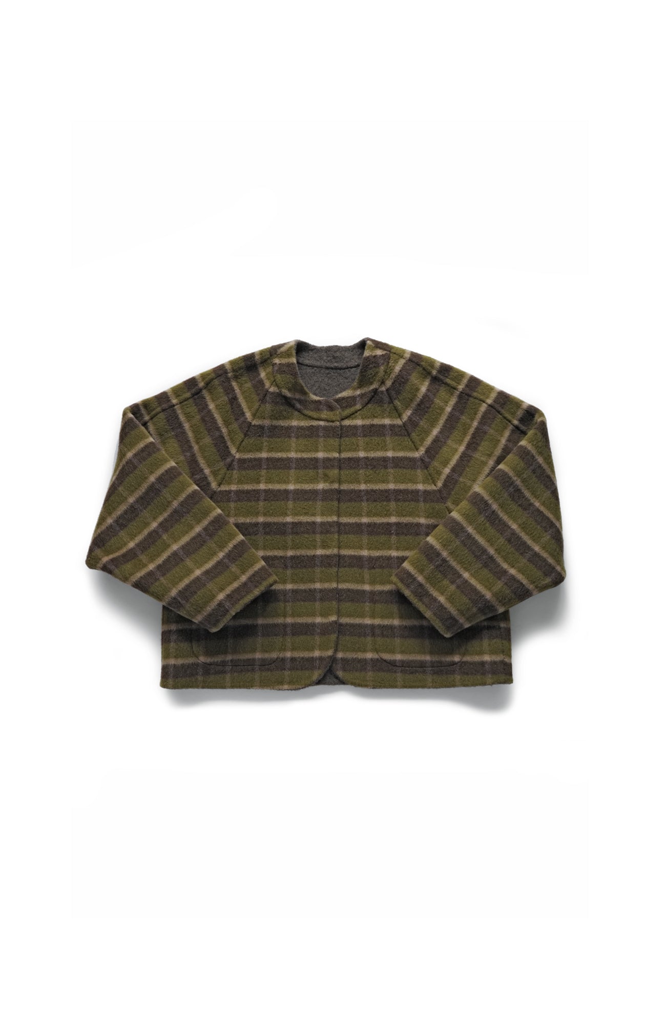 リバーシブルショートコート/シャギー(2025-2026 Winter & Pre-spring Collection)