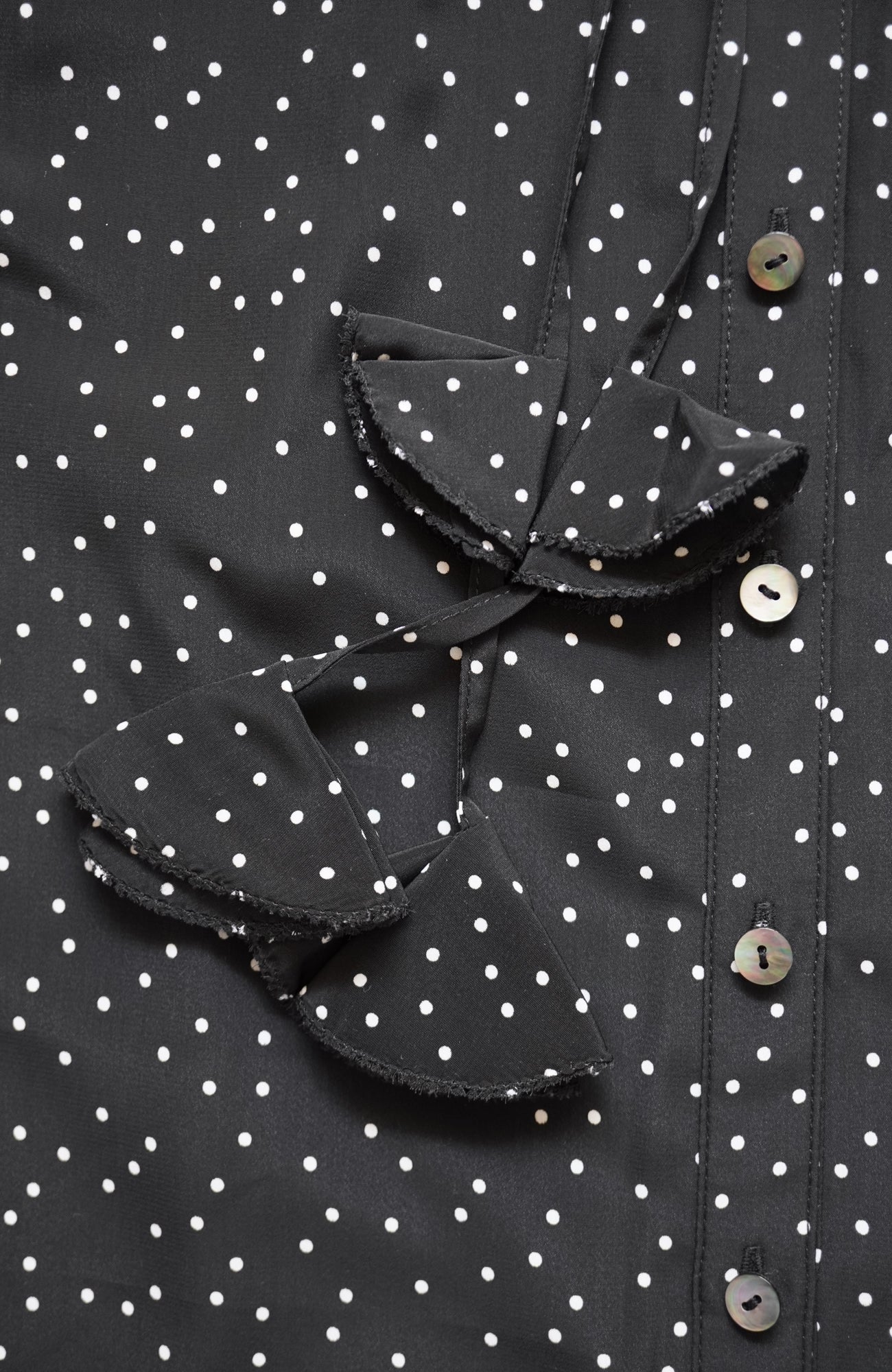 タックカラーブラウス/ドット(2025-2026 Winter & Pre-spring Collection)