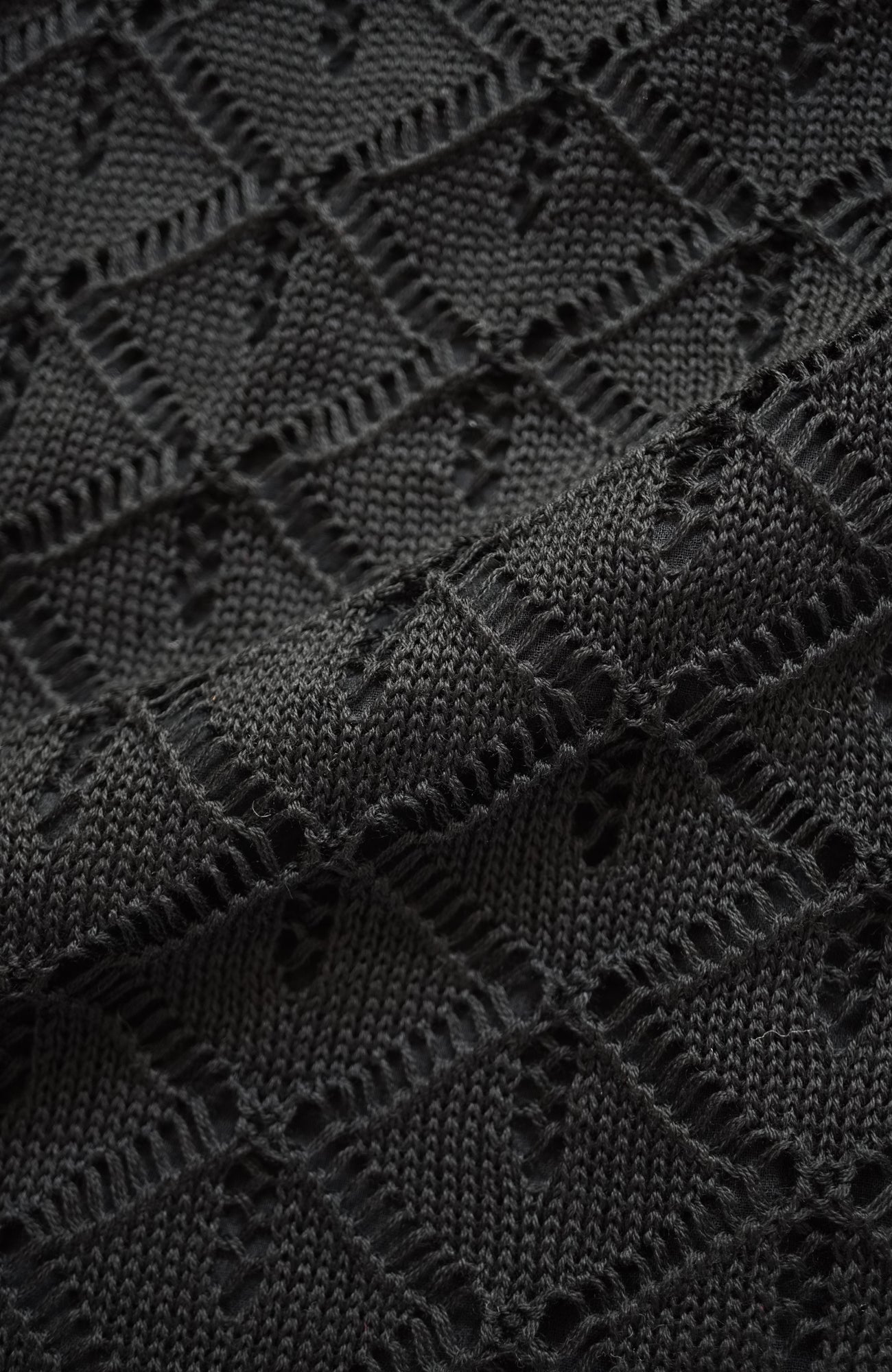 透かし編みバックスリットカーディガン(2025-2026 Winter & Pre-spring Collection)