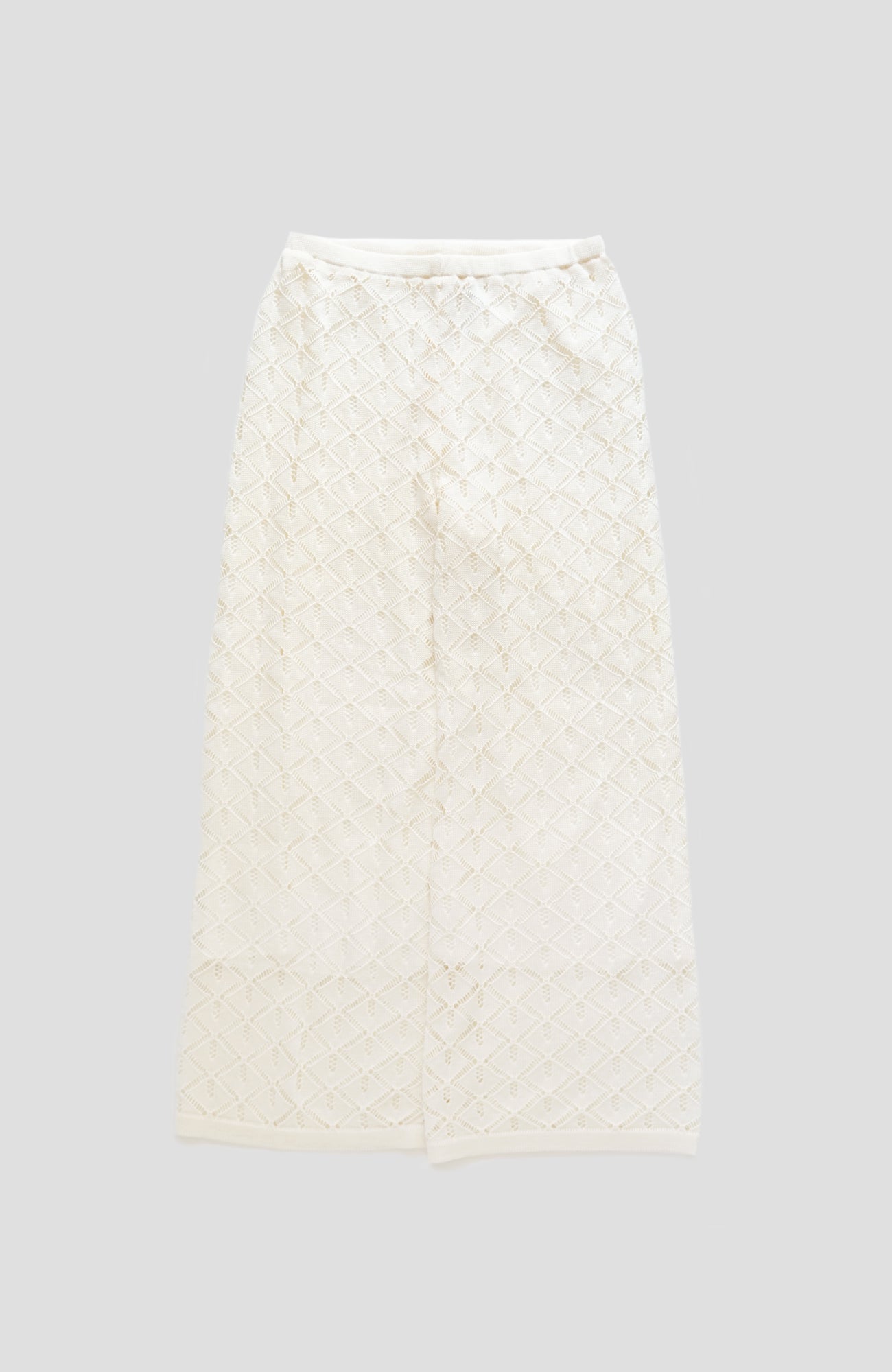 透かし編みニットパンツ(2025-2026 Winter & Pre-spring Collection)