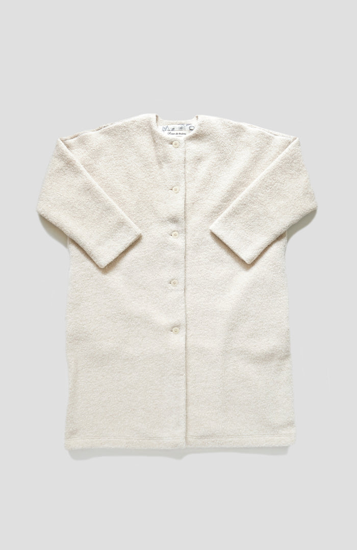 極美品✨ポルテデブトン　日本製　ピンタック　コットンリネンブルゾン　生成り 極美品✨ポルテデブトン 日本製 ピンタック コットンリネン