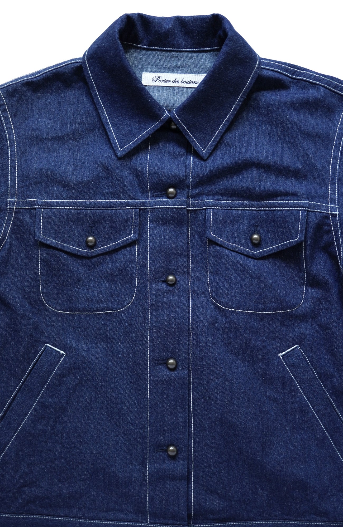 バックフレアデニムジャケット(2026 Spring Collection)