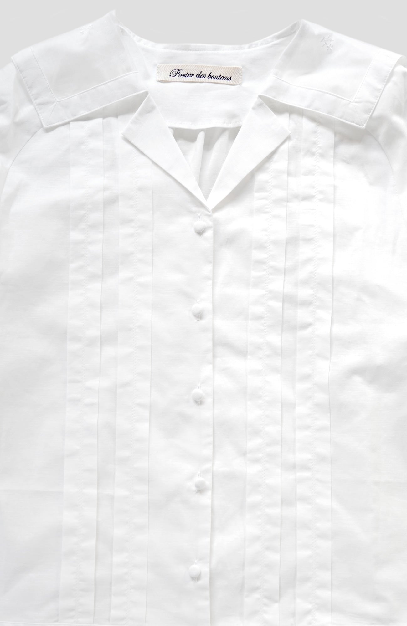 Petite fleurセーラーカラーブラウス(2026 Spring Collection)