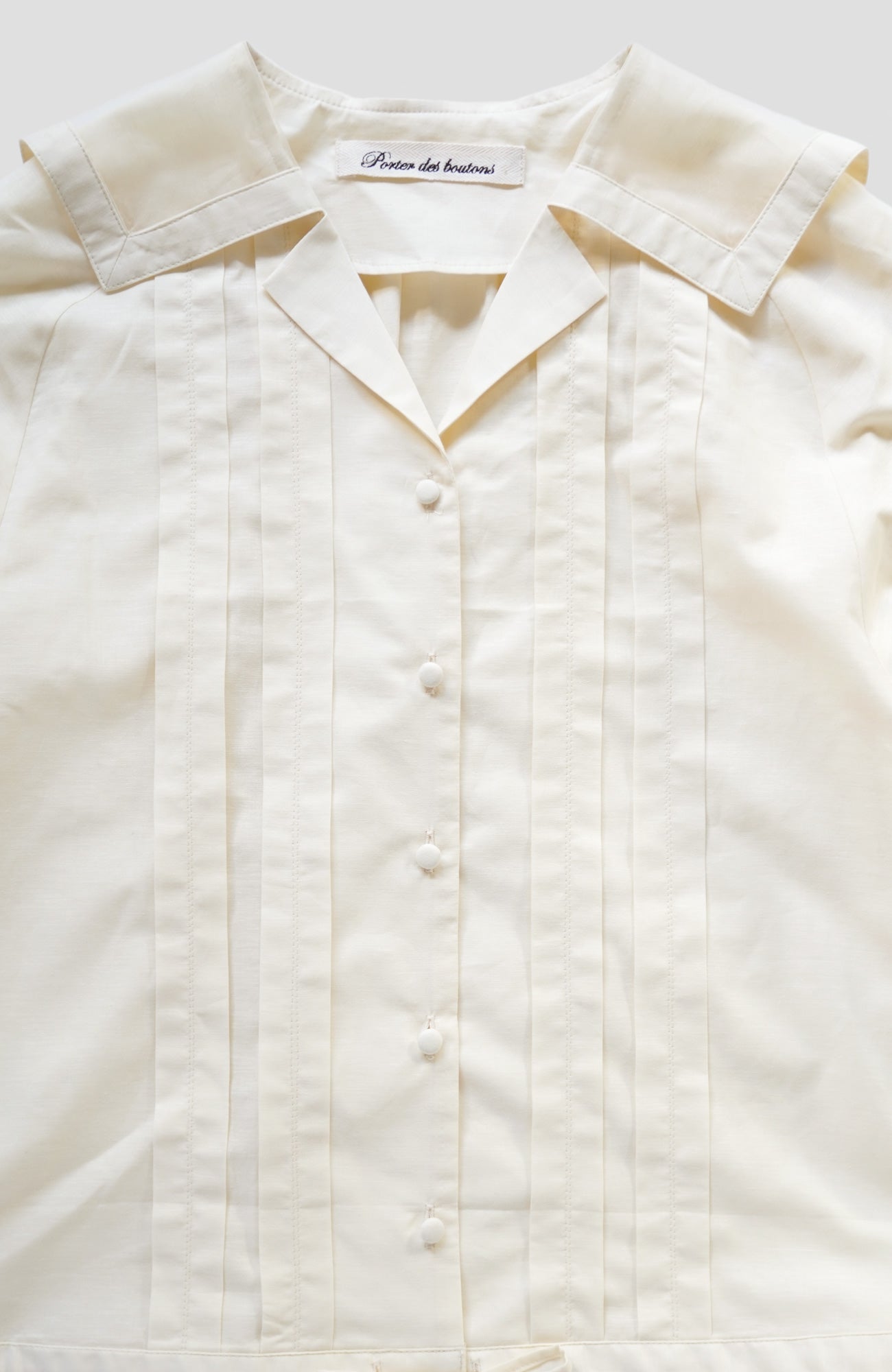 Petite fleurセーラーカラーブラウス(2026 Spring Collection)