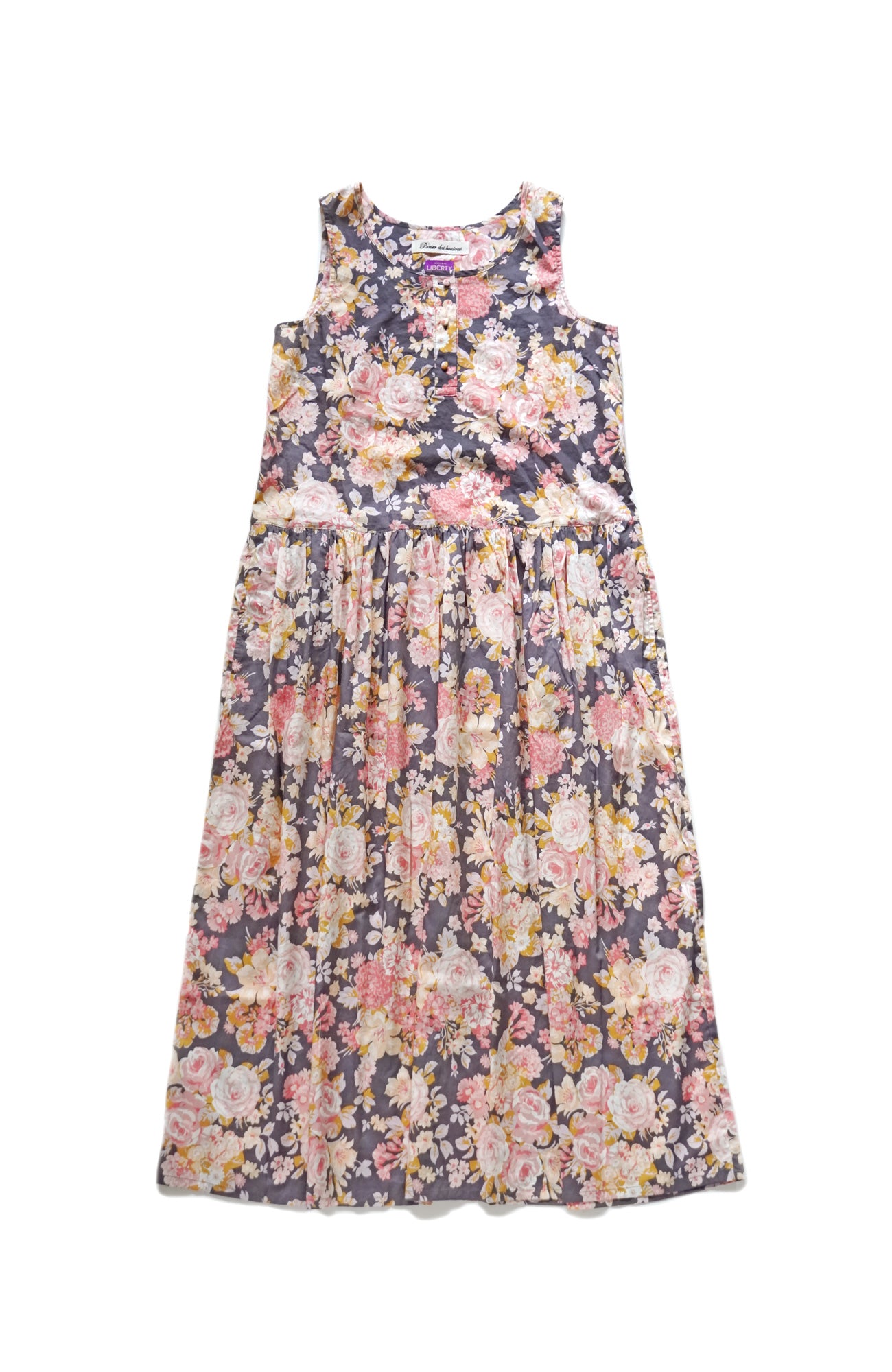 LIBERTY PRINTノースリーブドレス(2026 Spring Collection)