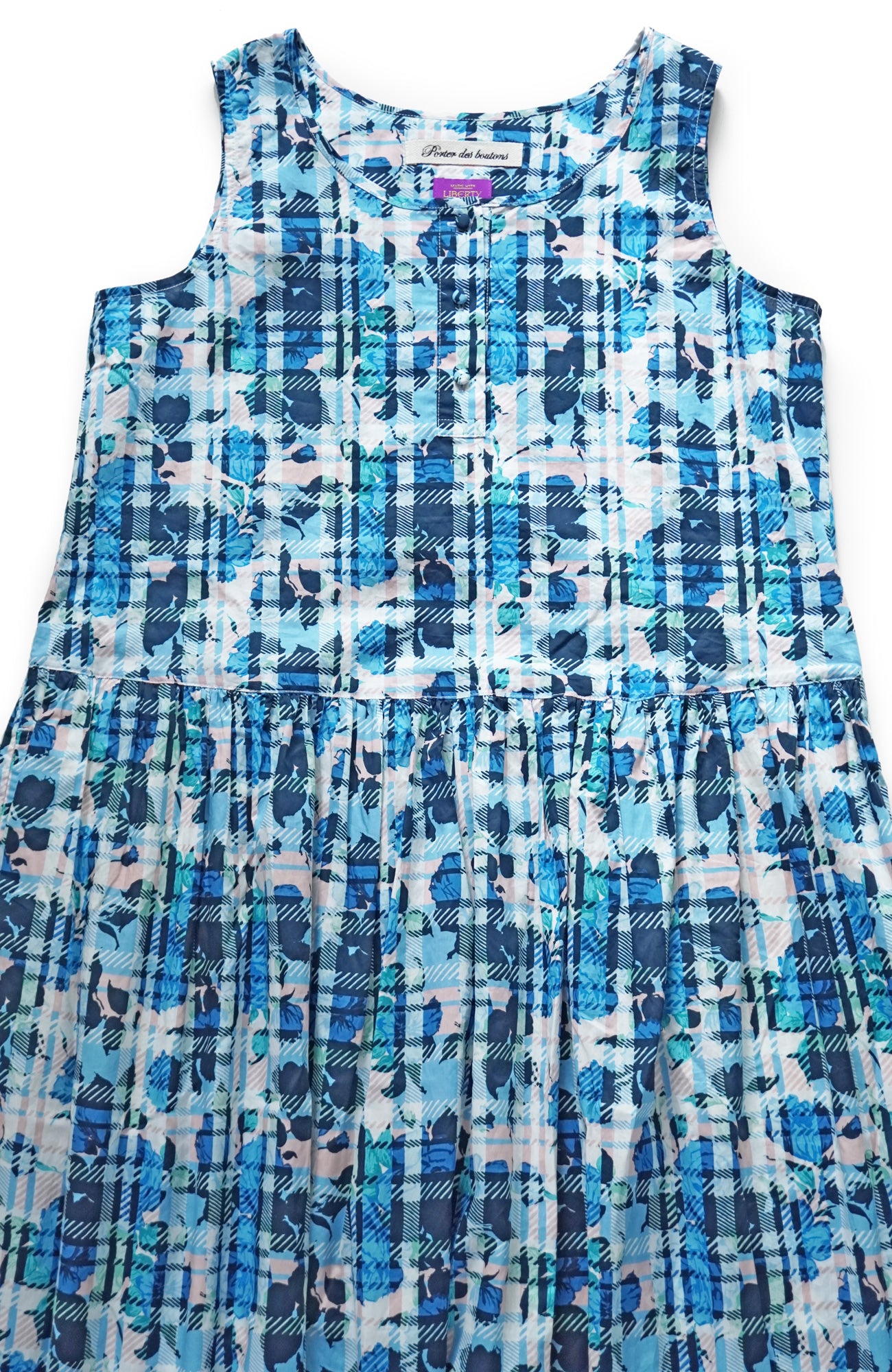 LIBERTY PRINTノースリーブドレス(2026 Spring Collection)