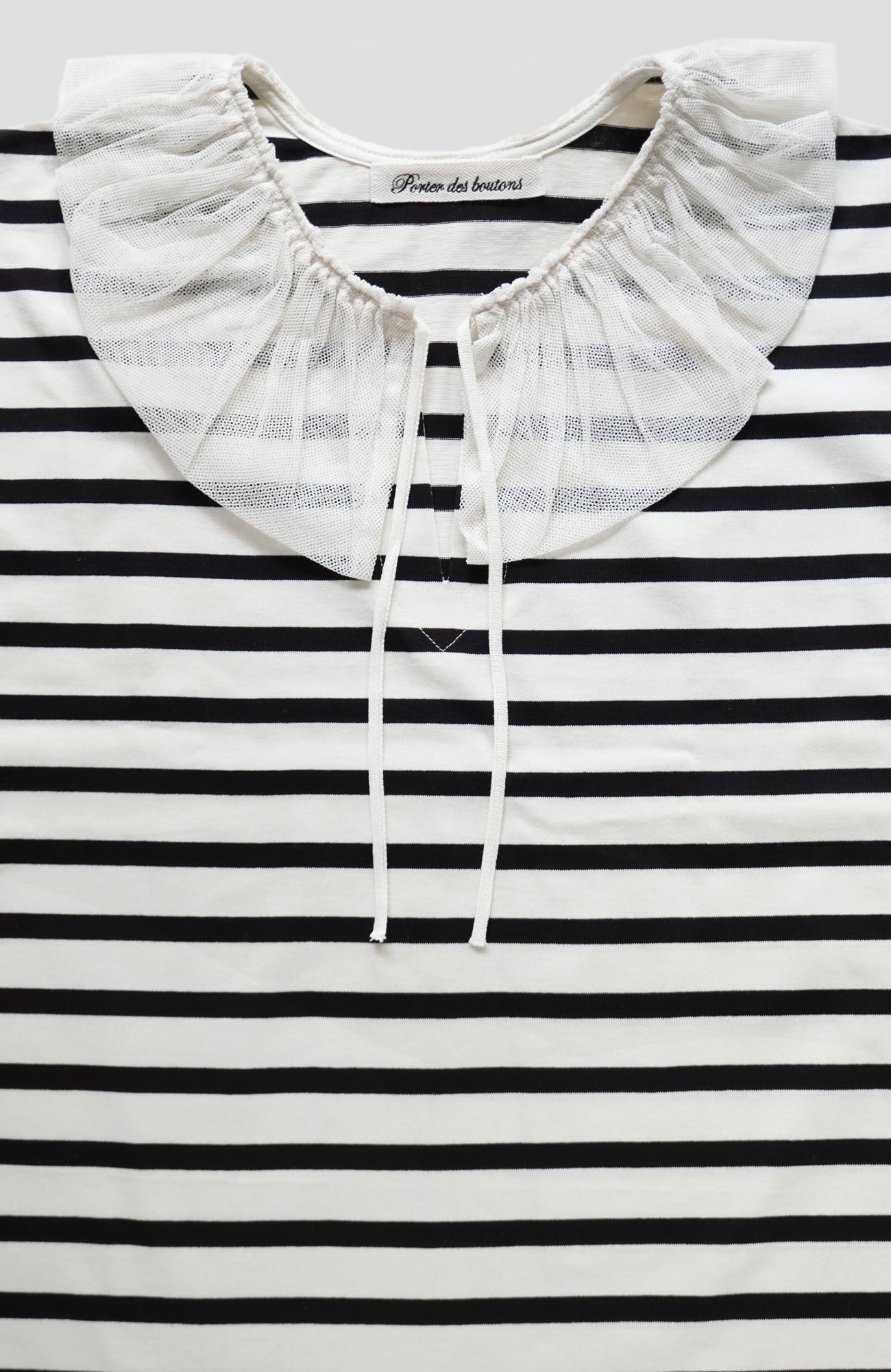 チュールカラーバスクシャツ(2026 Spring Collection)